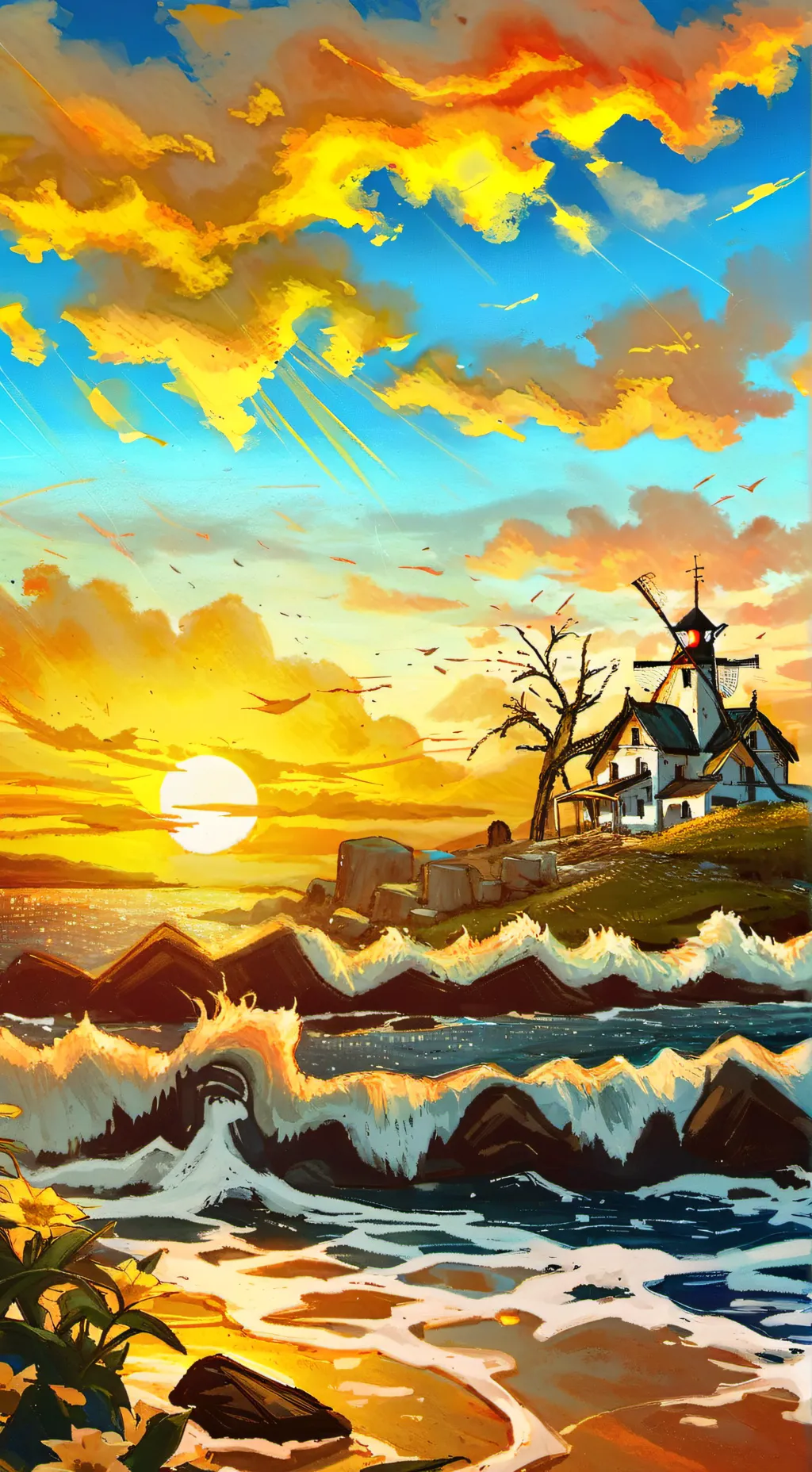 ai character: Ruv/Ruvyzrat+Sarv background