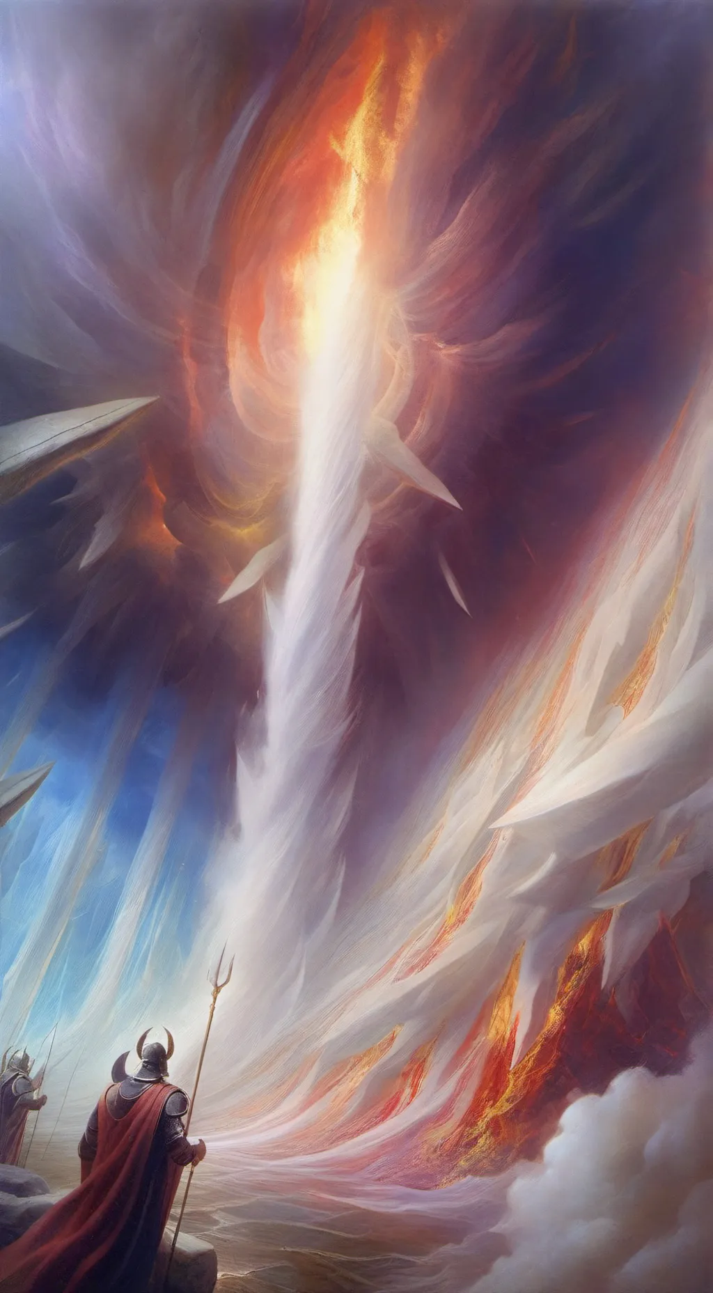 ai character: life in heaven  background