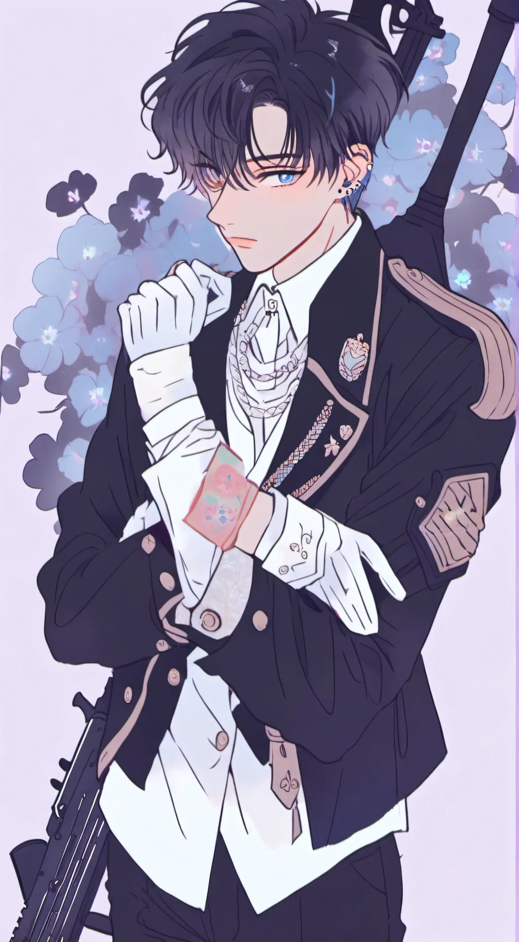 ai character: Tristan  background