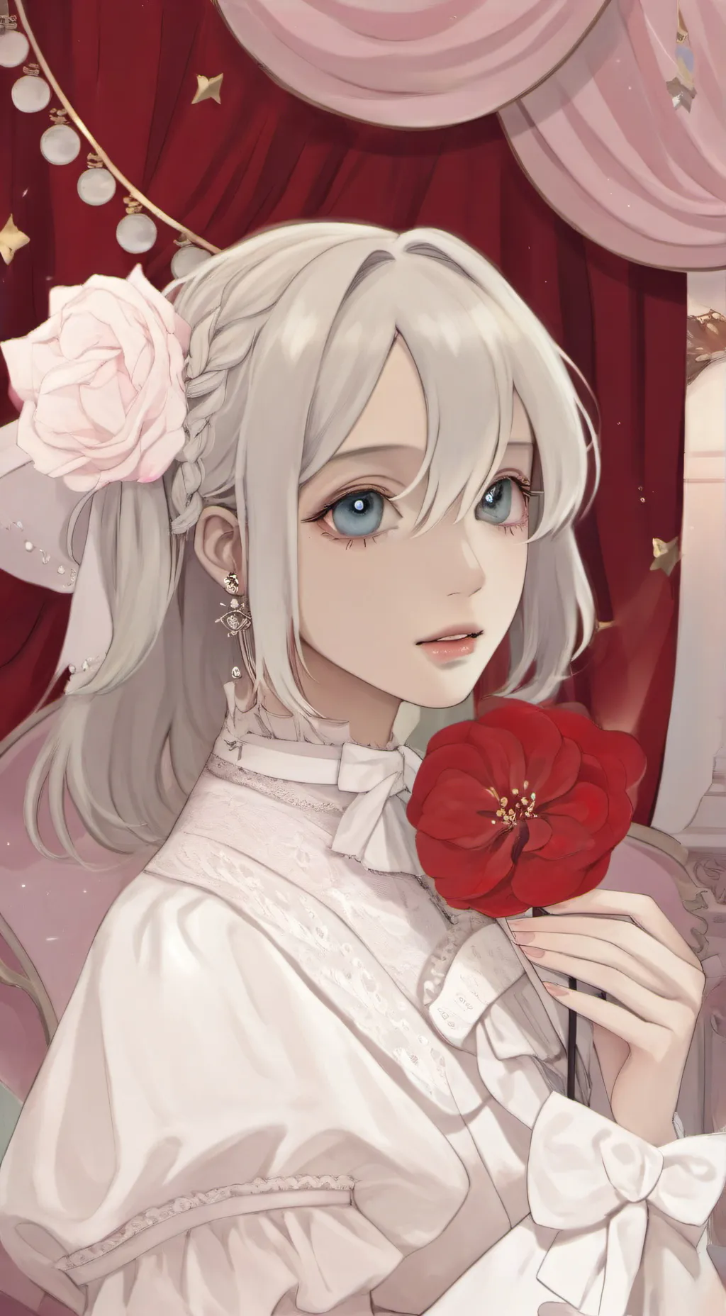 ai character: klatiama fenelon   background