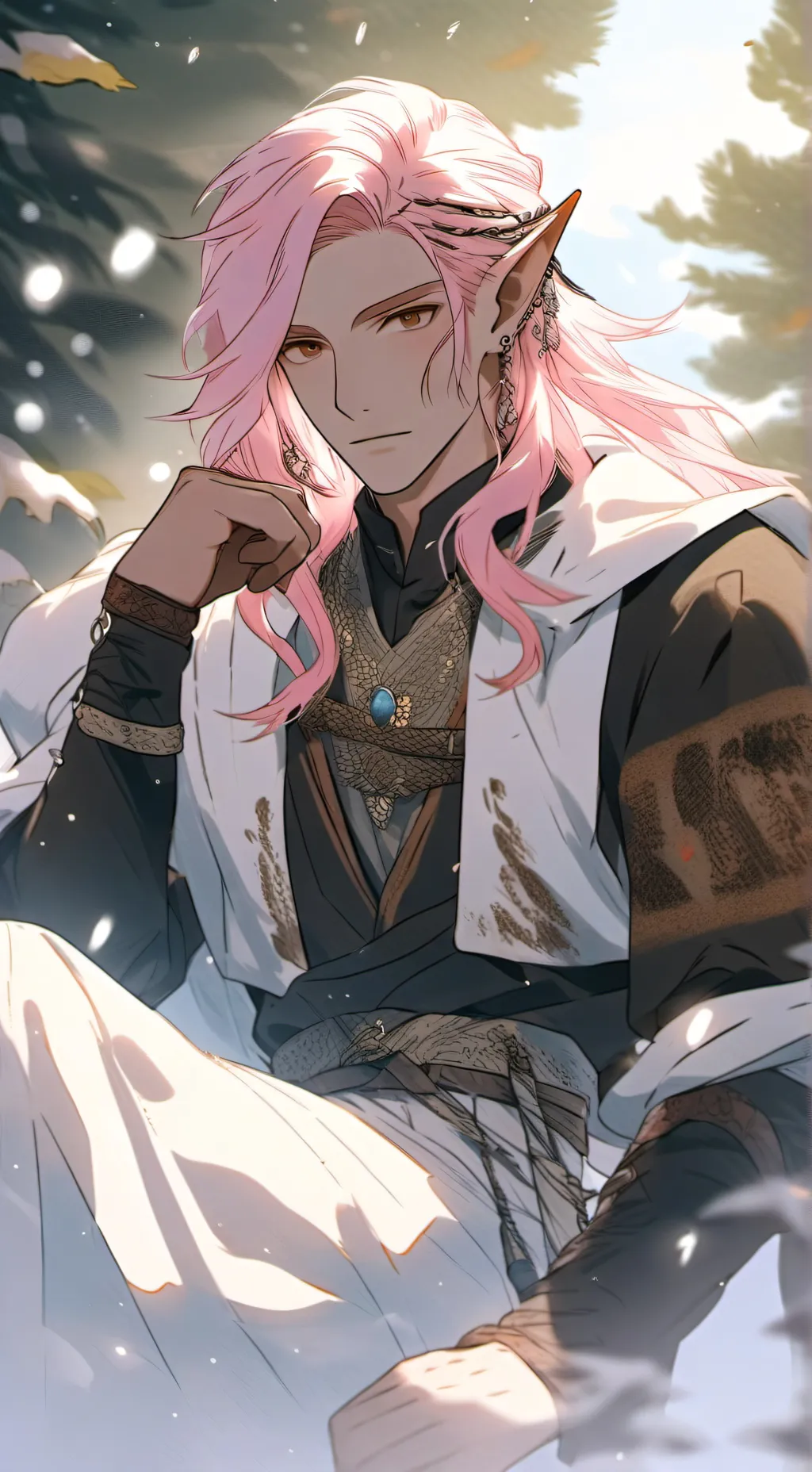 ai character: y/n x techno  background