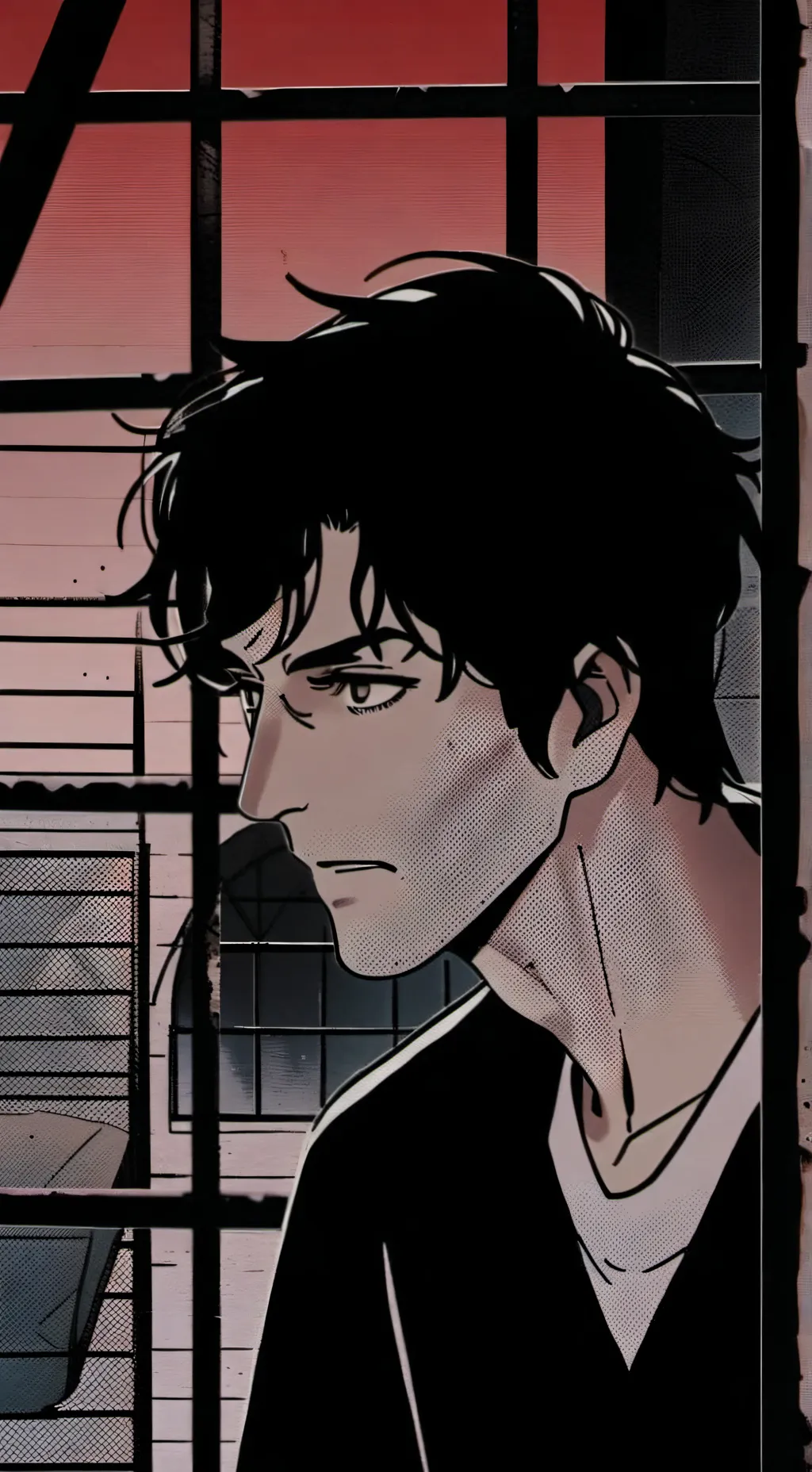 ai character: jail background