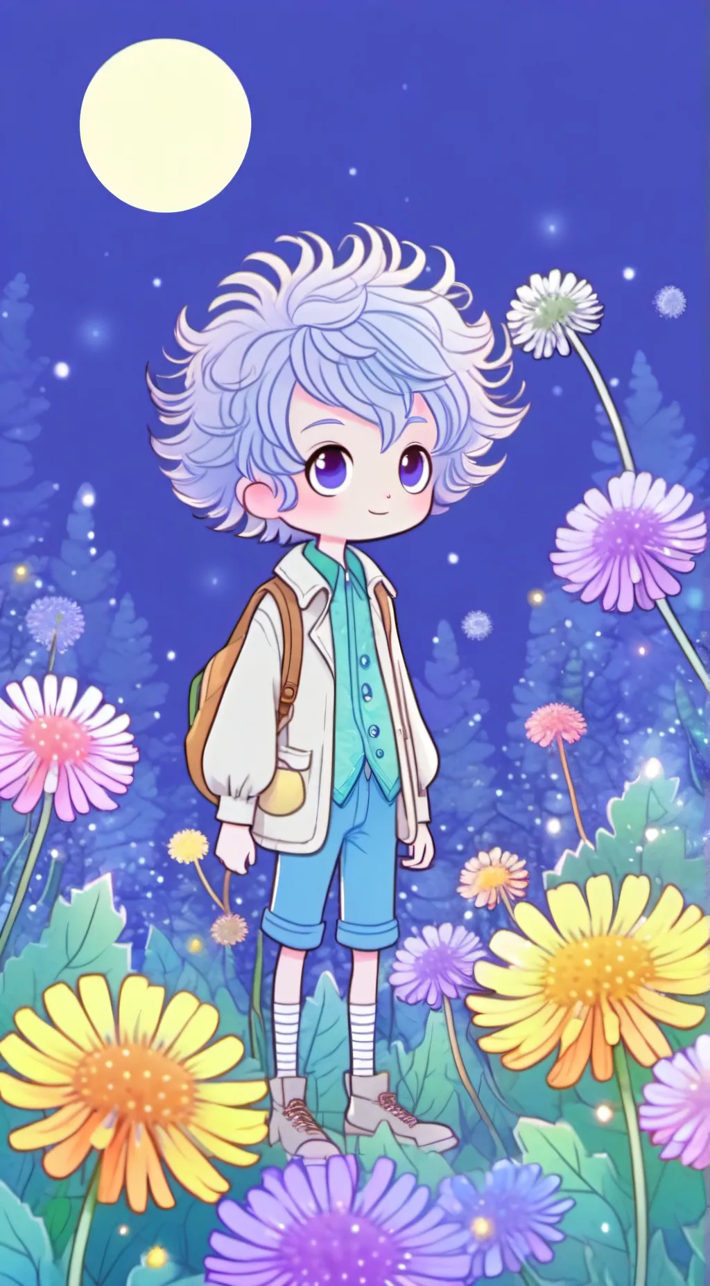 ai character: dandy background