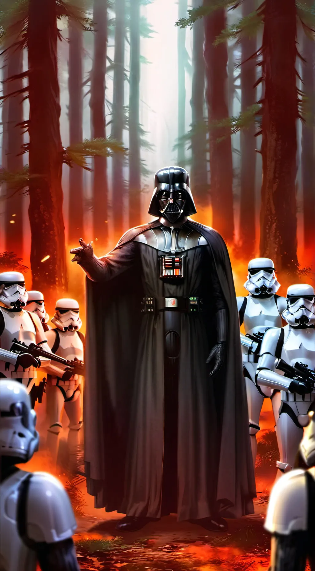 ai character: Star Wars background