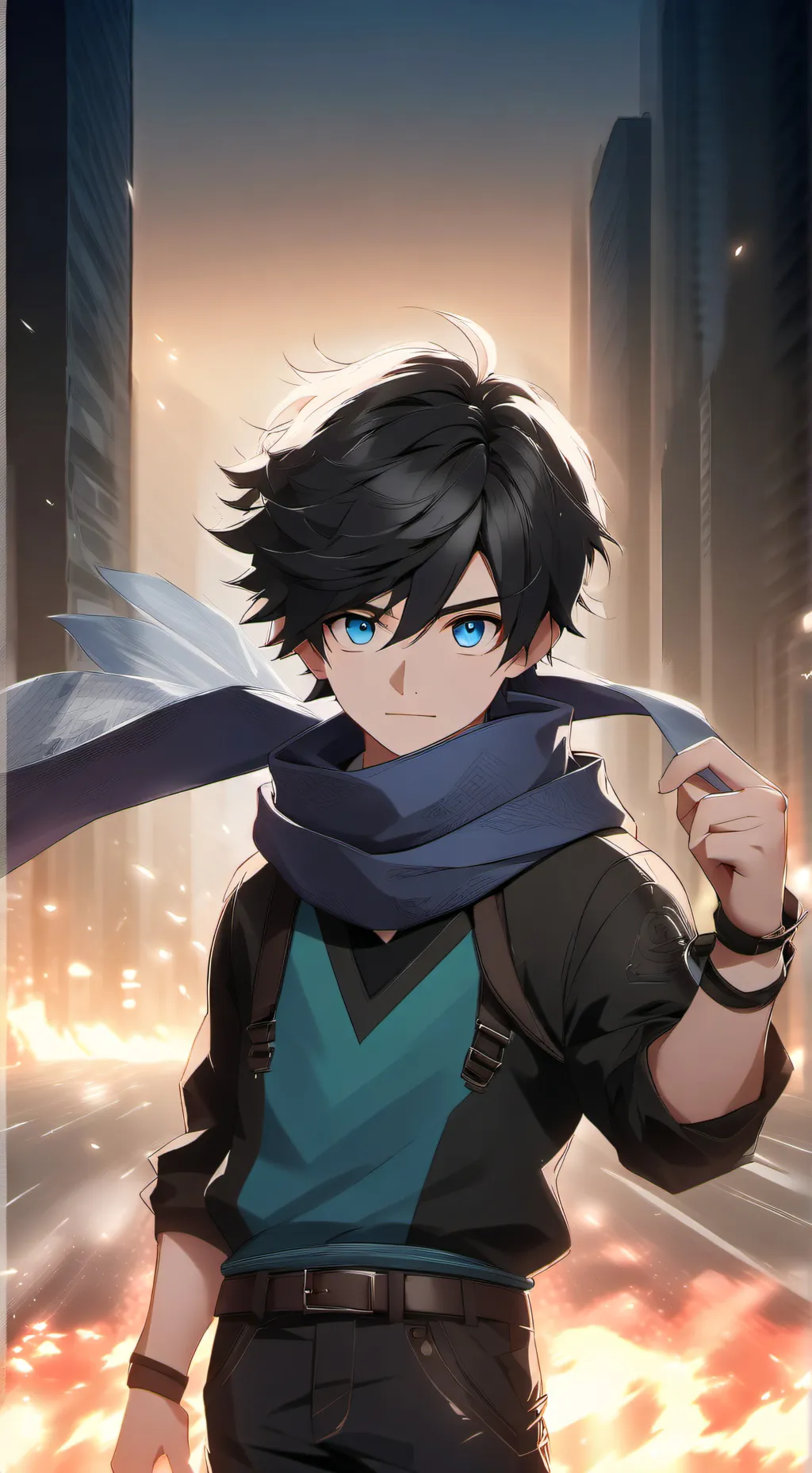 ai character: Zane background