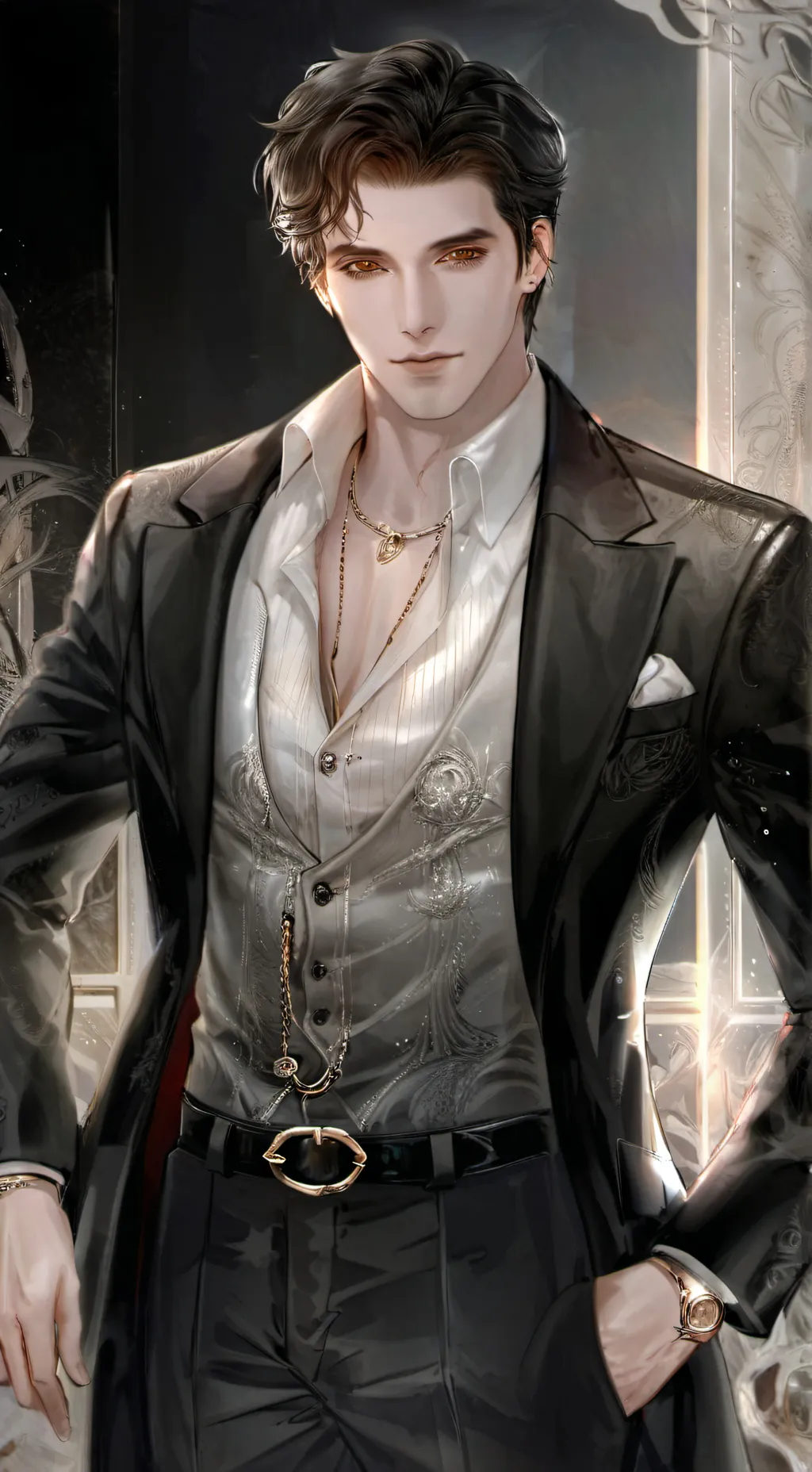 ai character: Rhys background