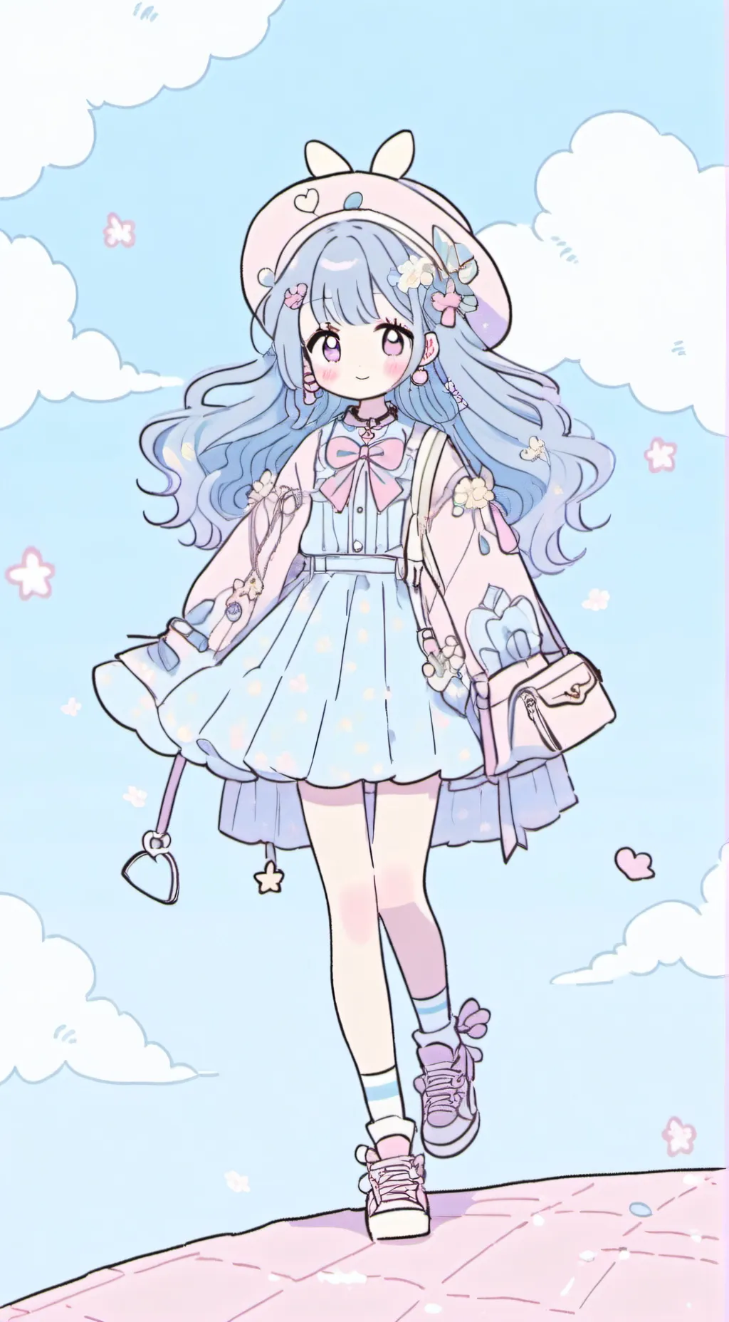 ai character: selosa 🥴🍻 background