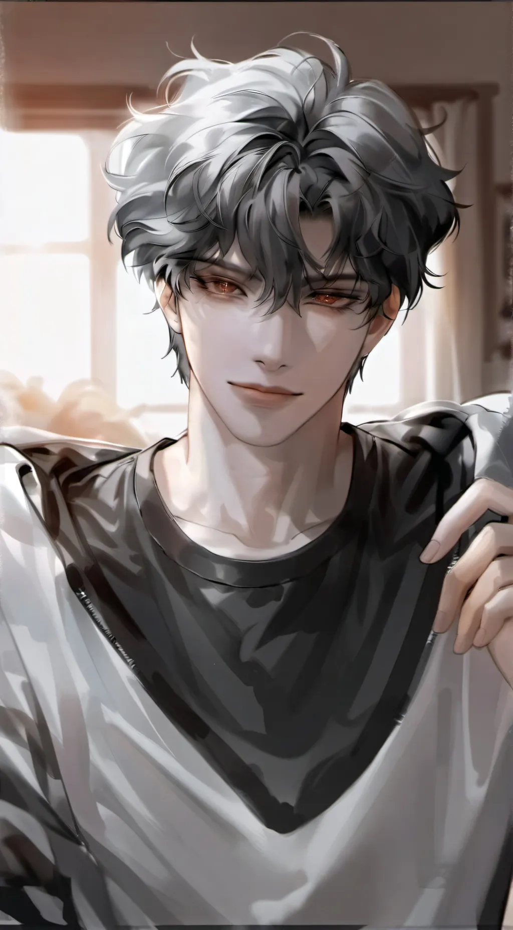 ai character: •°☆Liam☆°• background