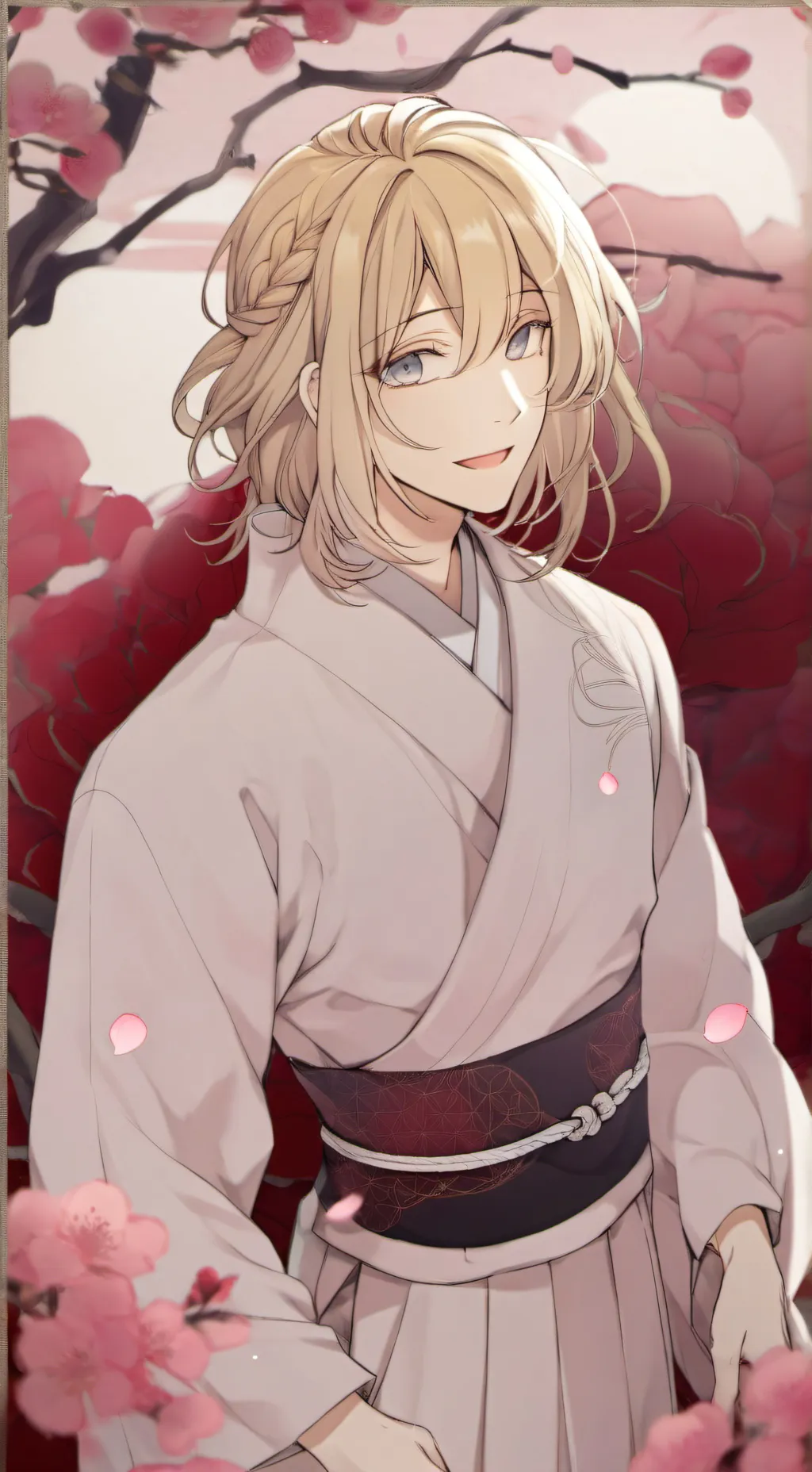 ai character: Haruki Hanabira background