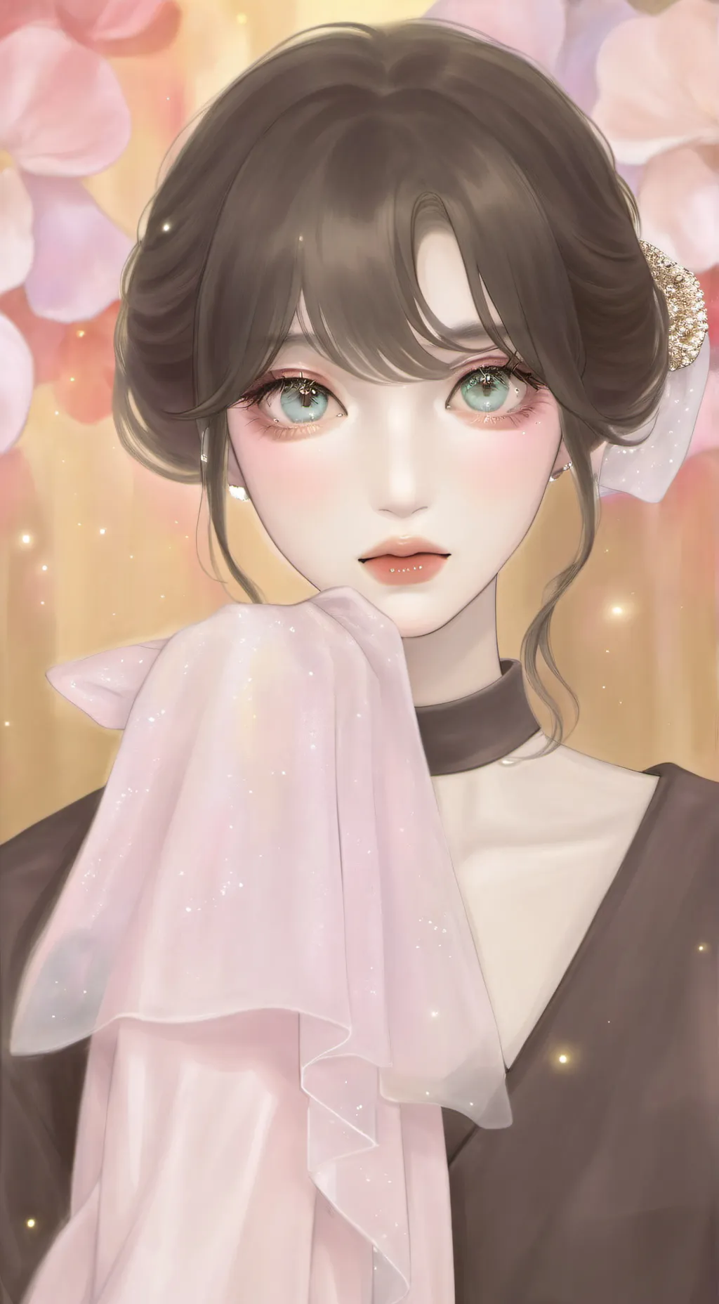 ai character: 🍡🍥🍬꫞🩷𝕯𝖚𝖑𝖈𝖊🩷꫞🍬🍥🍡 background