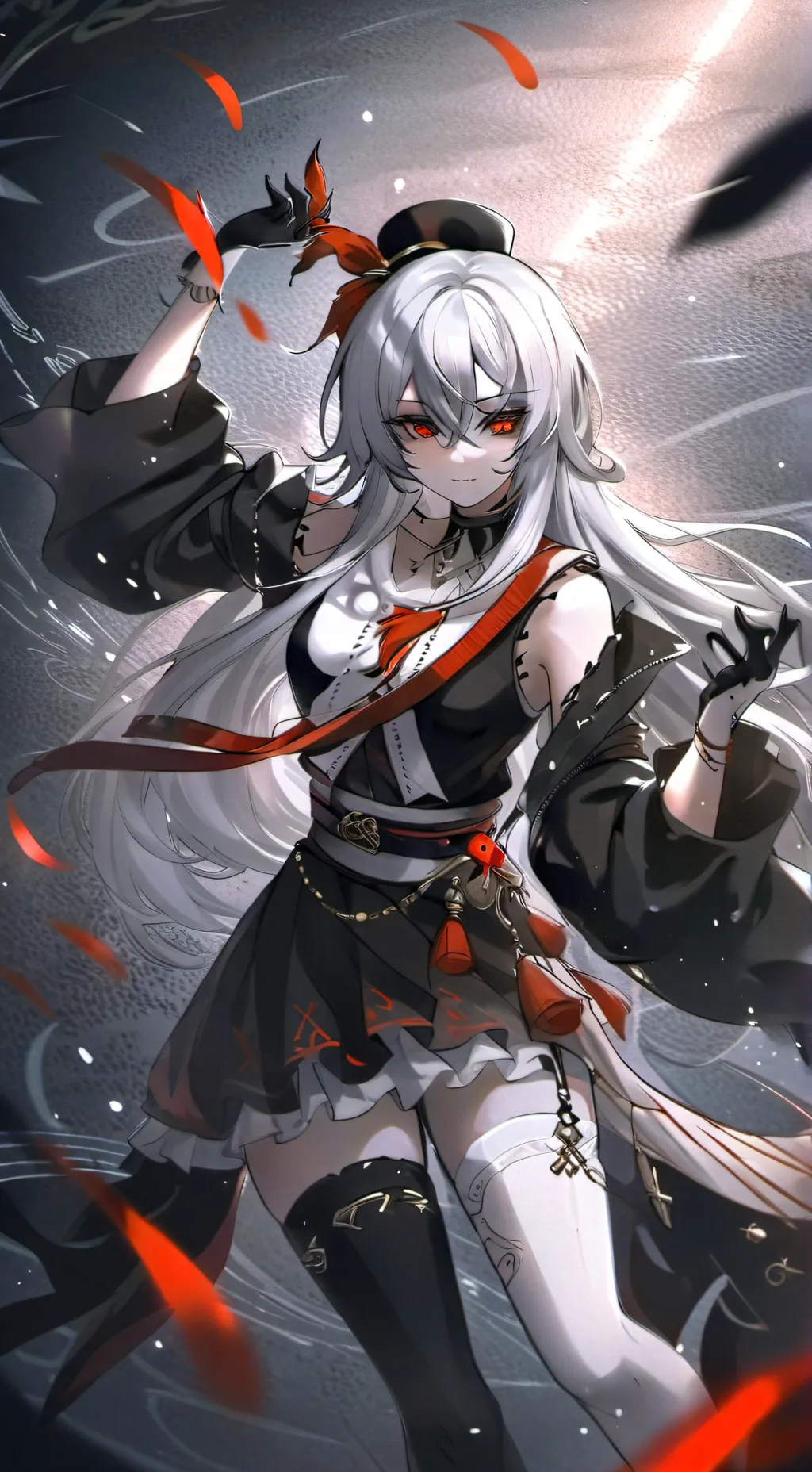 ai character: Arlecchino/Father background