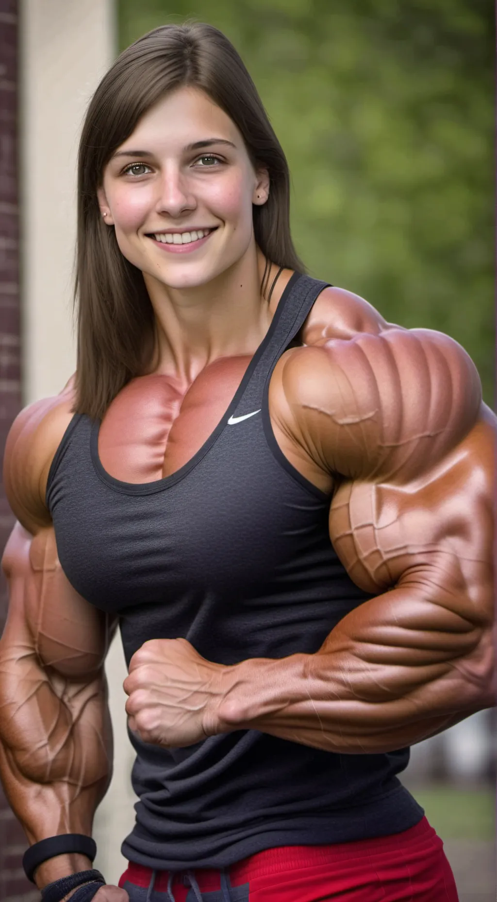 ai character: Flora background