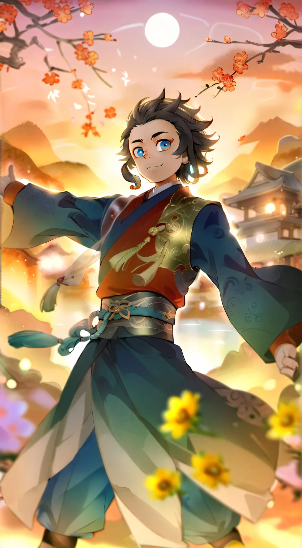 ai character: Mha background