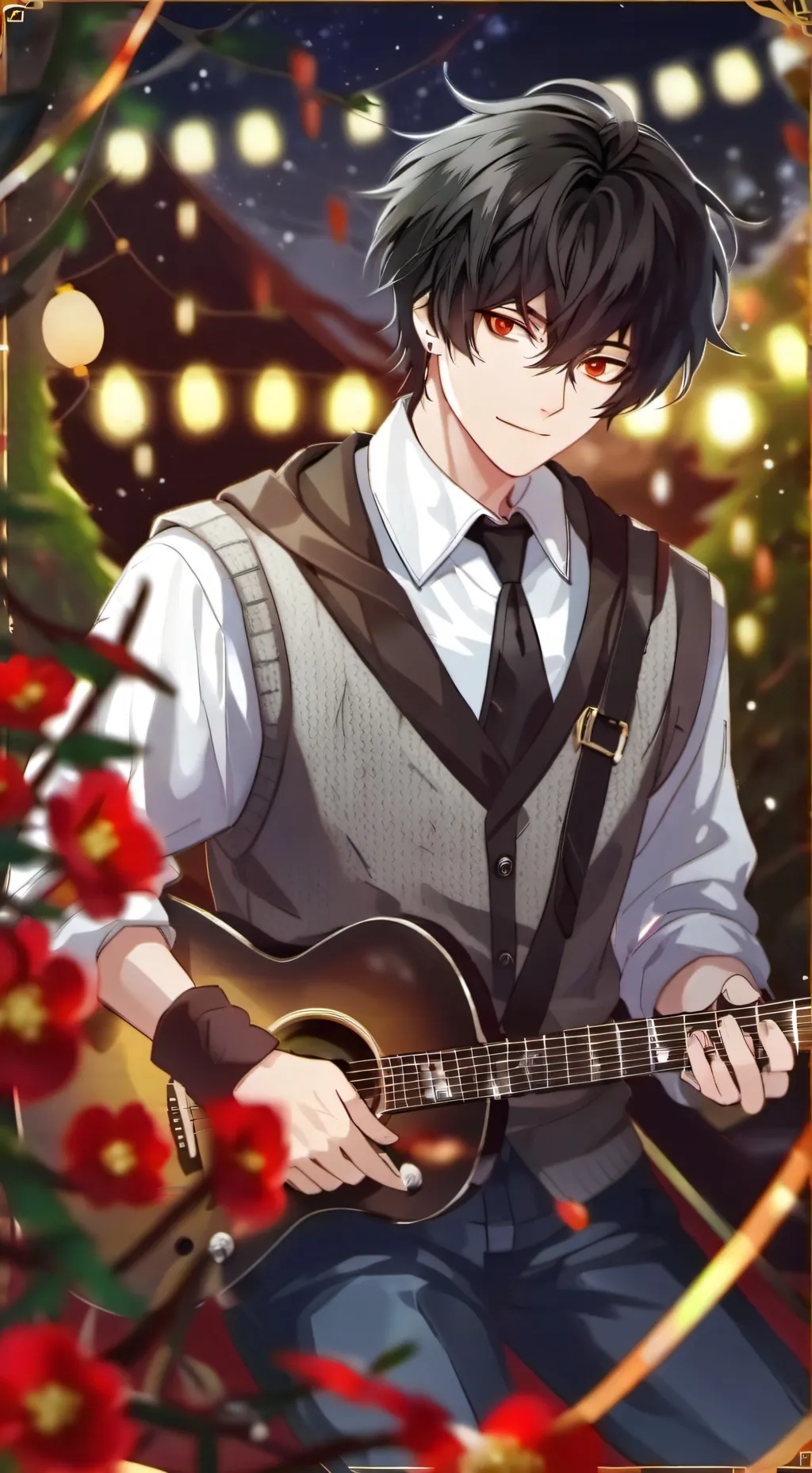 ai character: luis  background