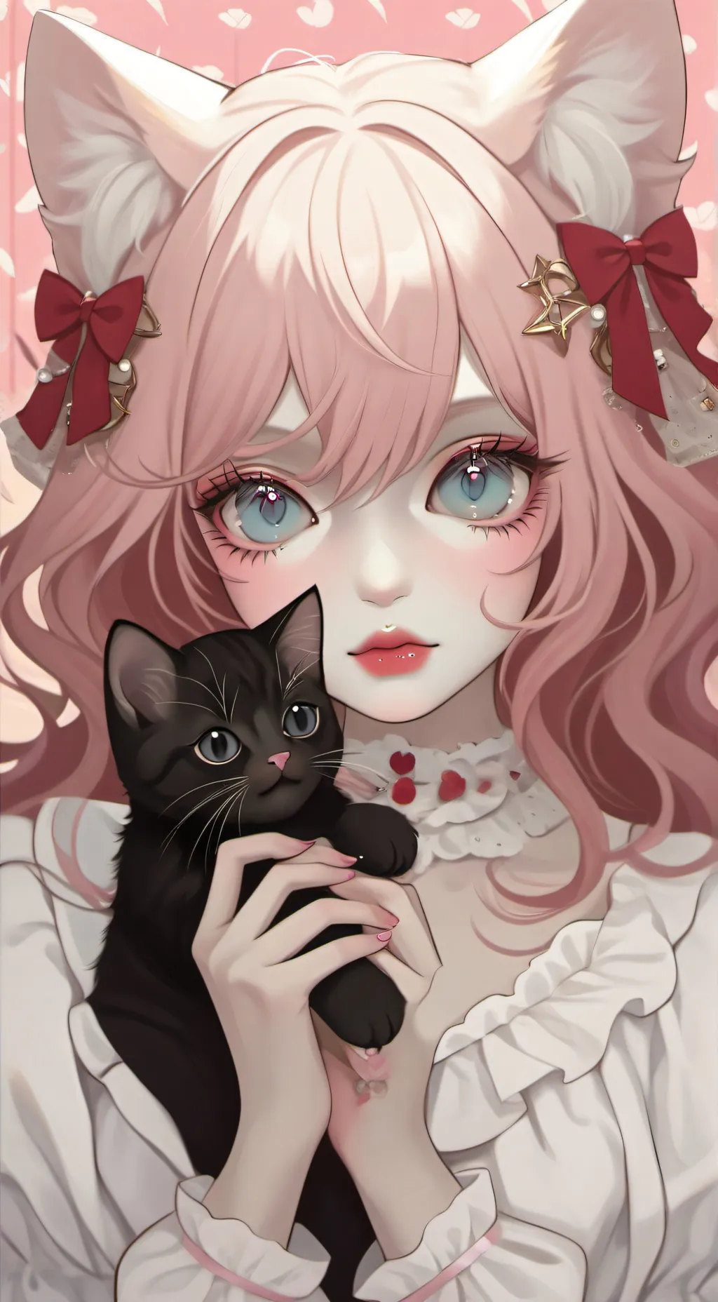 ai character: Мили background