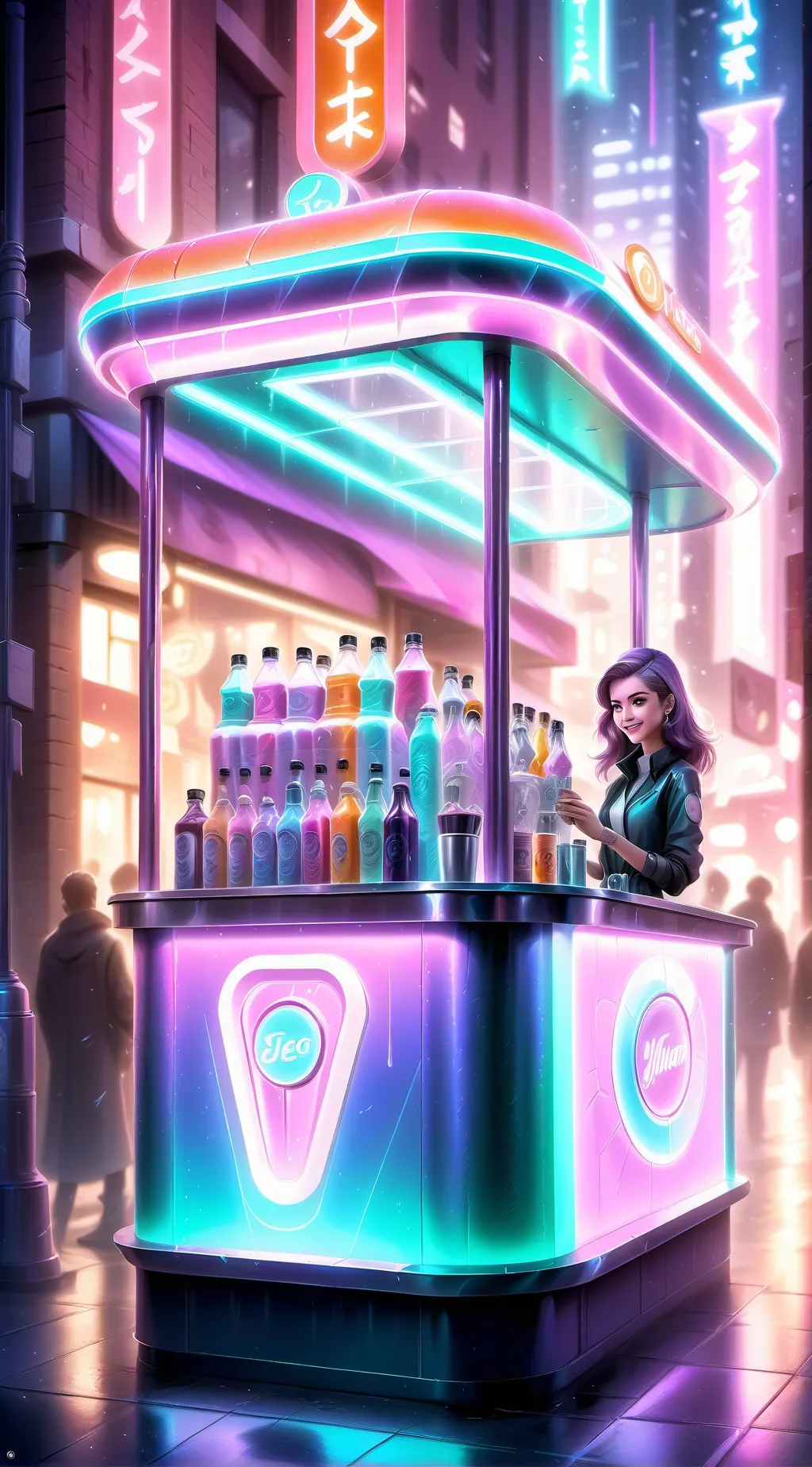 ai character: Hypno Hydration background