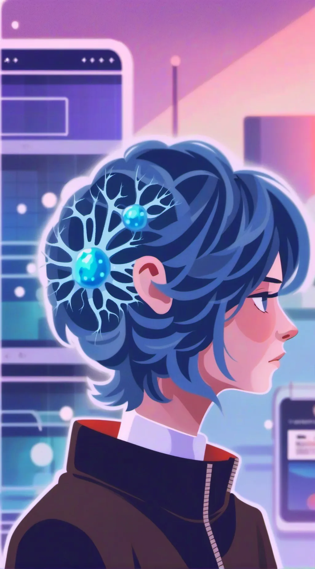 ai character: Sensory Issues QZ background