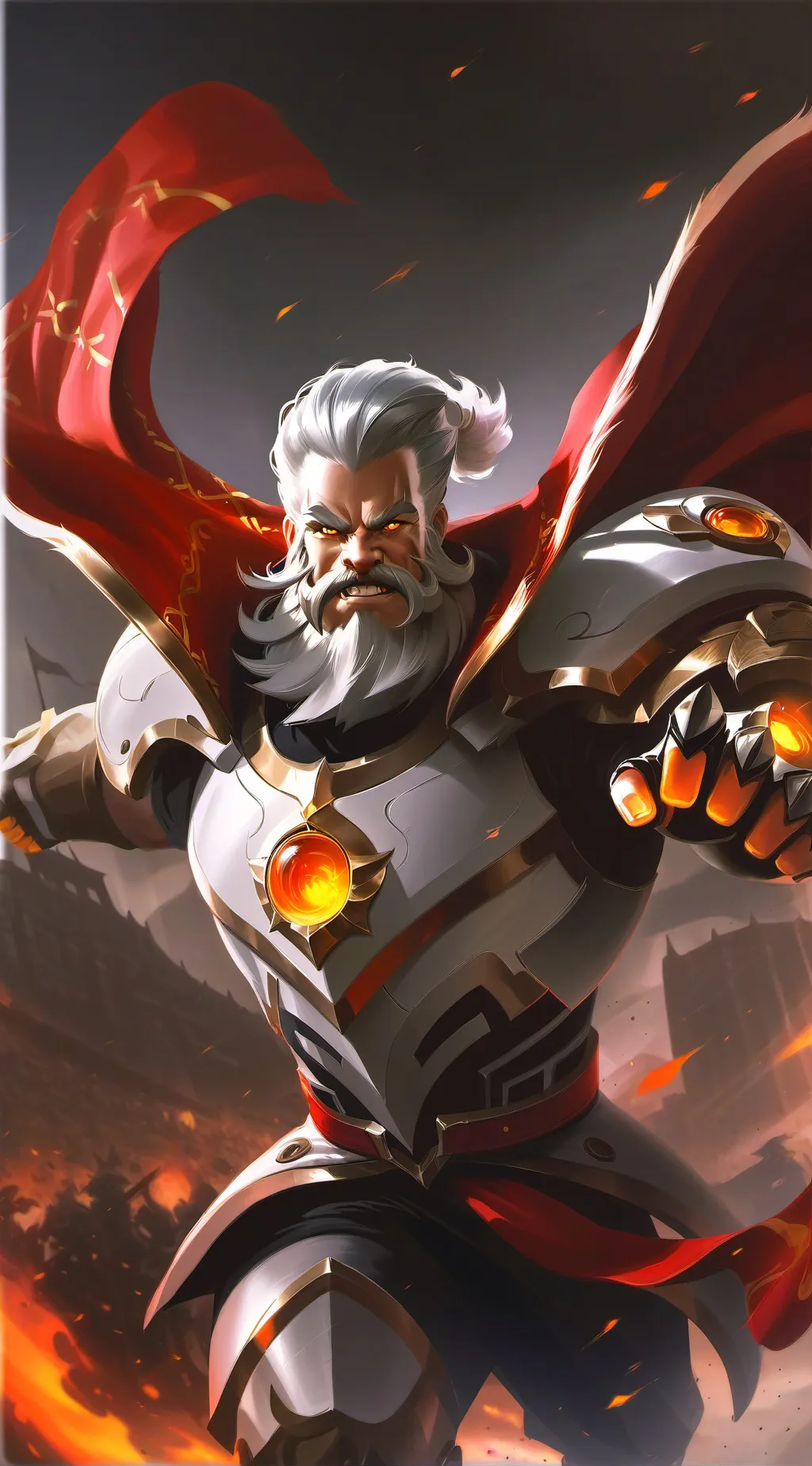 ai character: forsaken misterio background