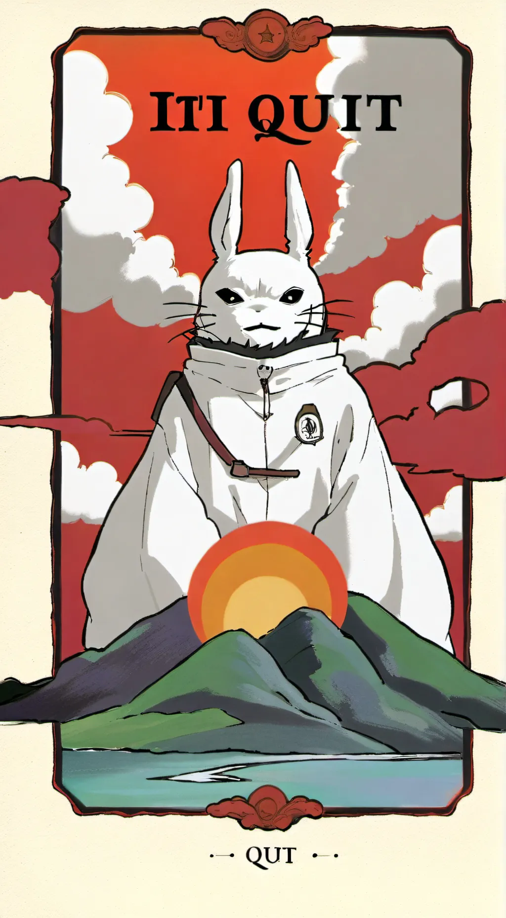 ai character: im done.. background