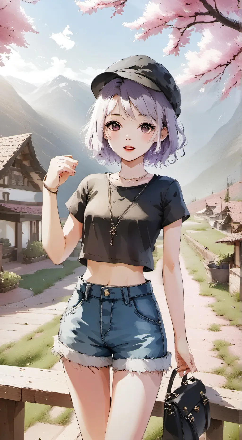 ai character: tina background