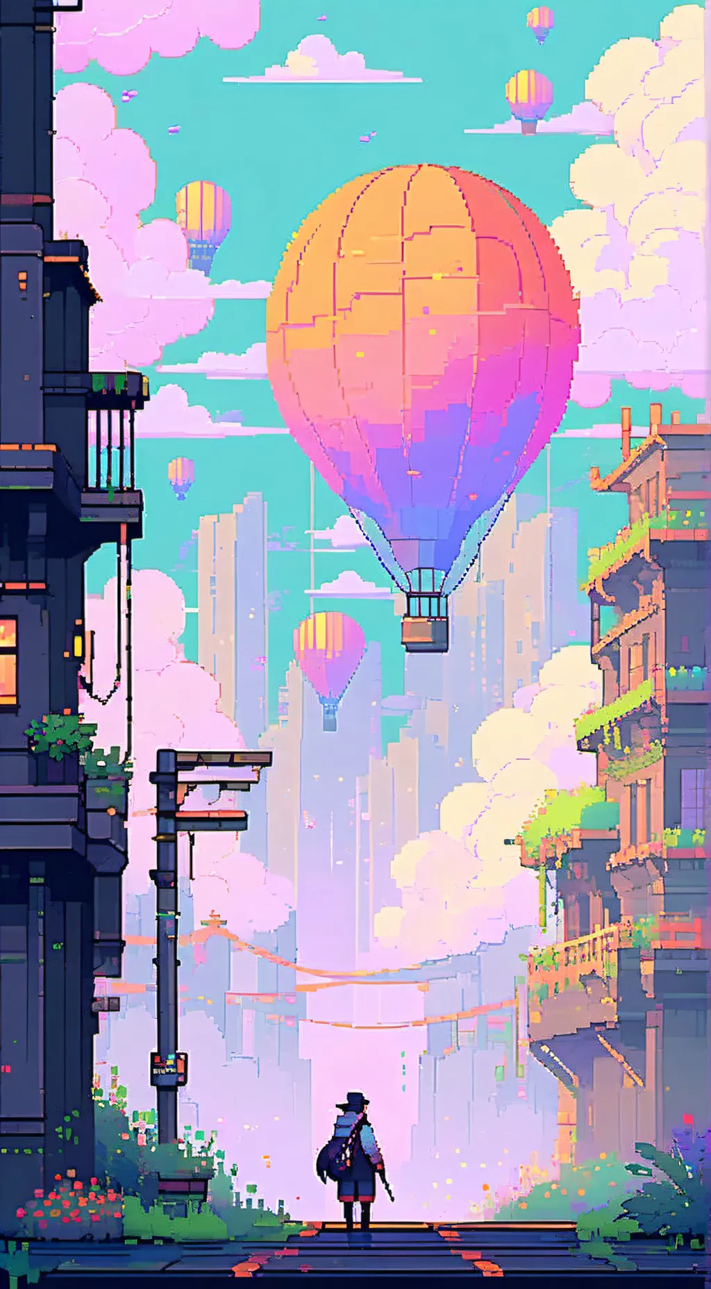 ai character: 64 bits - half bit background