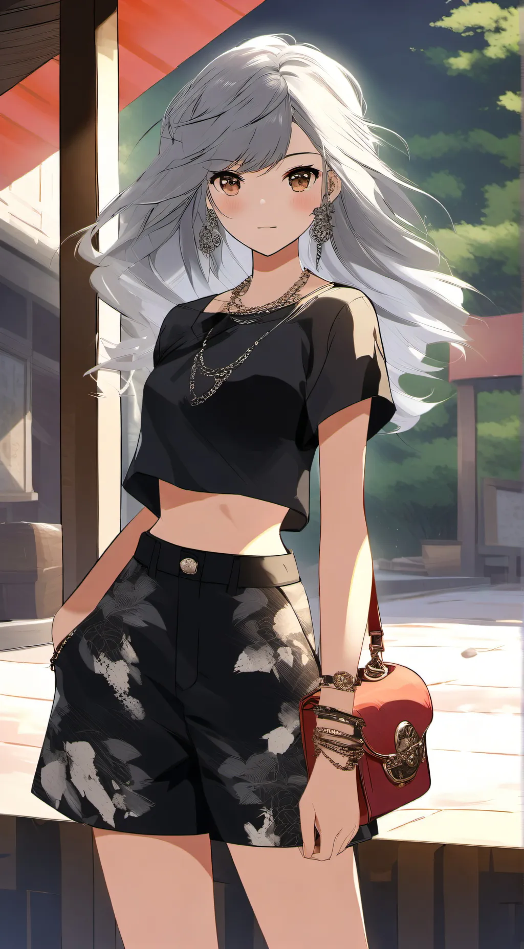 ai character: cat background