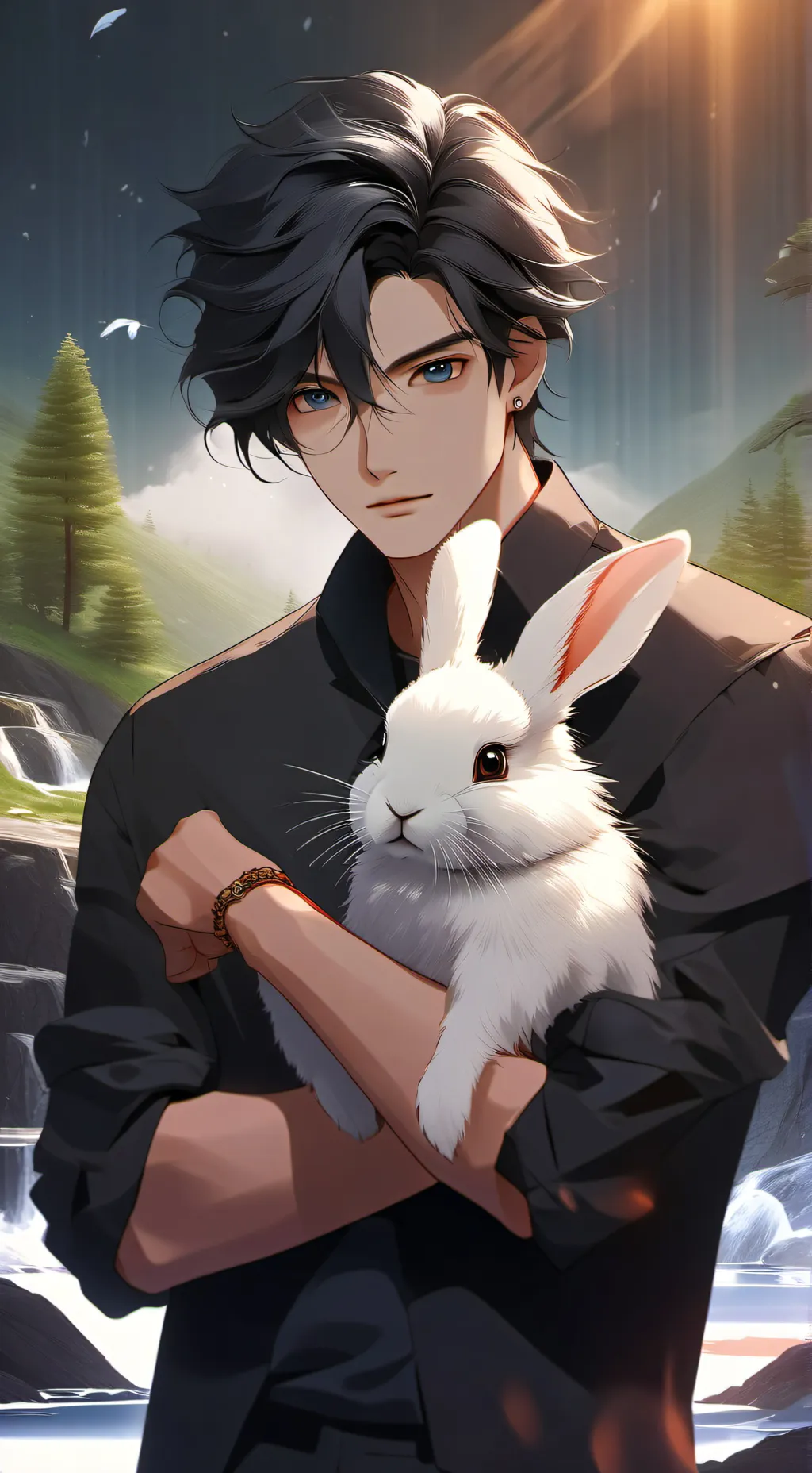 ai character: Evan background