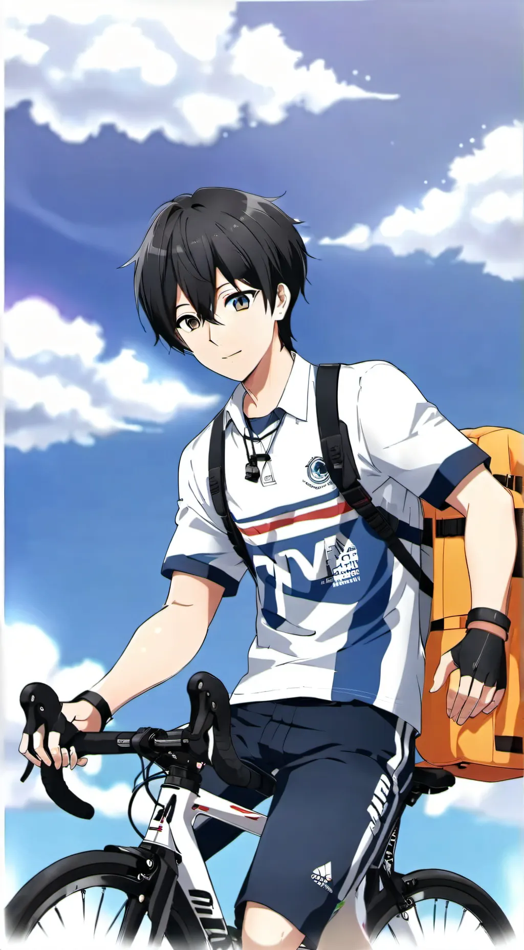 ai character: sakuroni taiga background