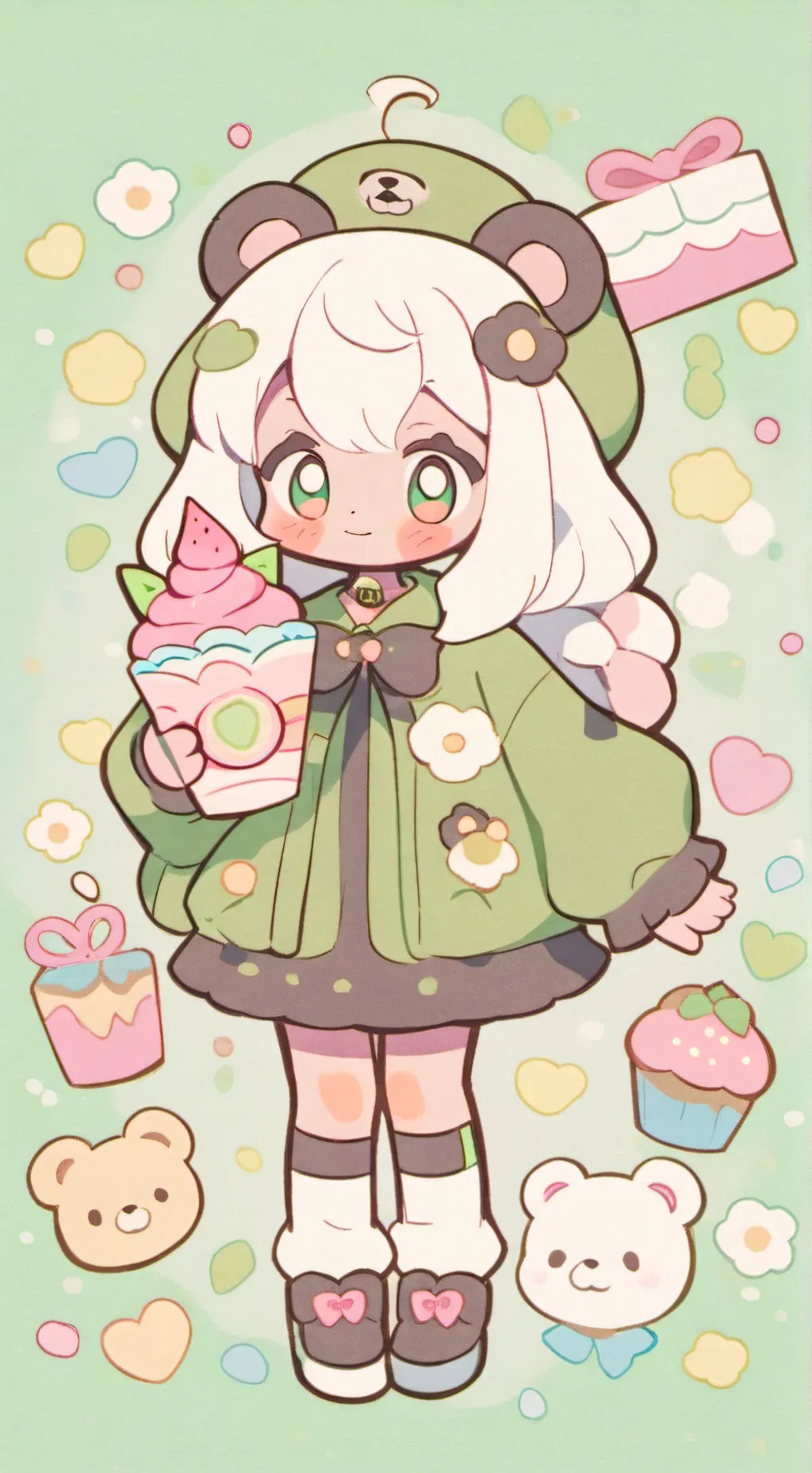 ai character: FF background