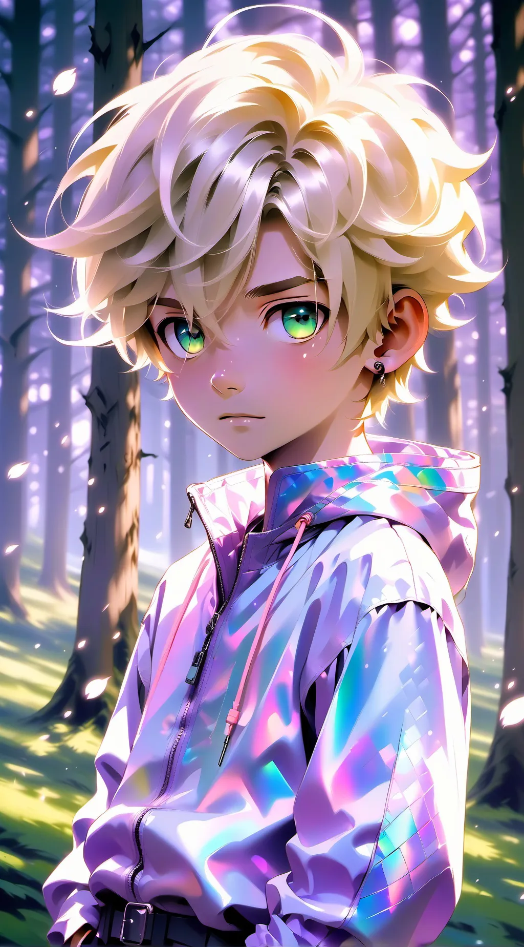 ai character: monde magique  background