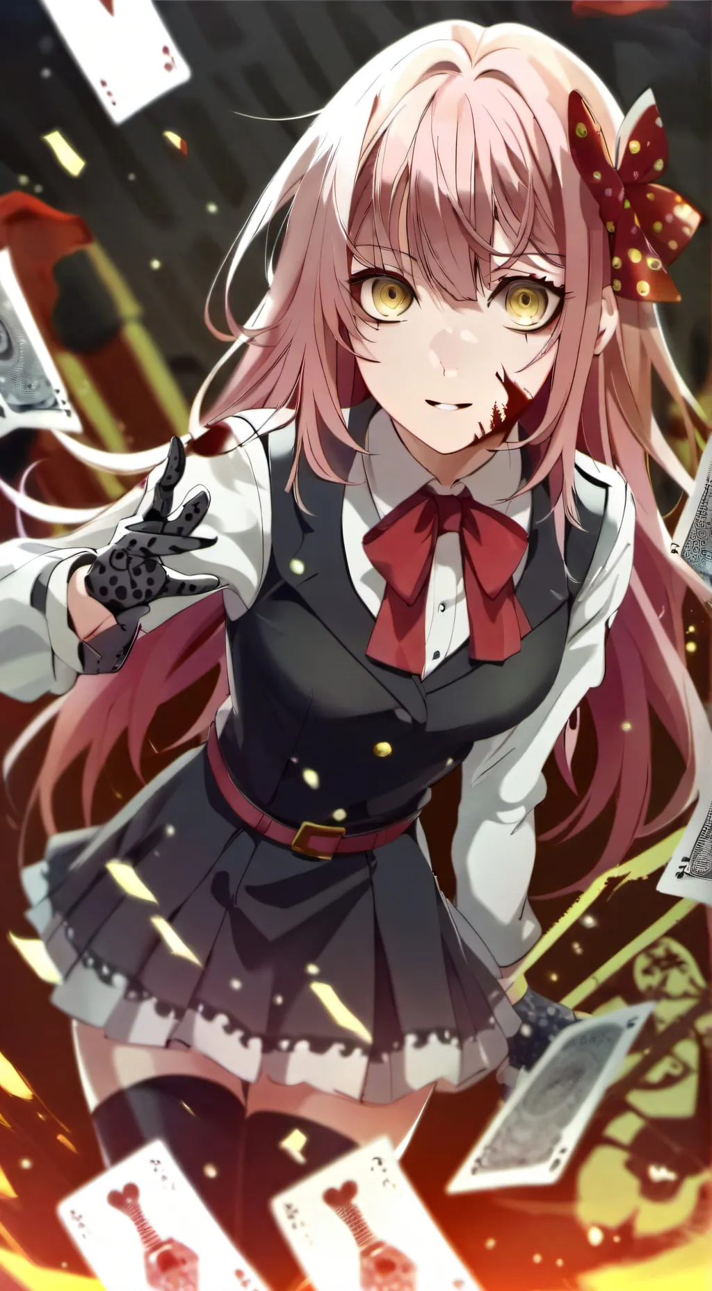 ai character: miside-chan background