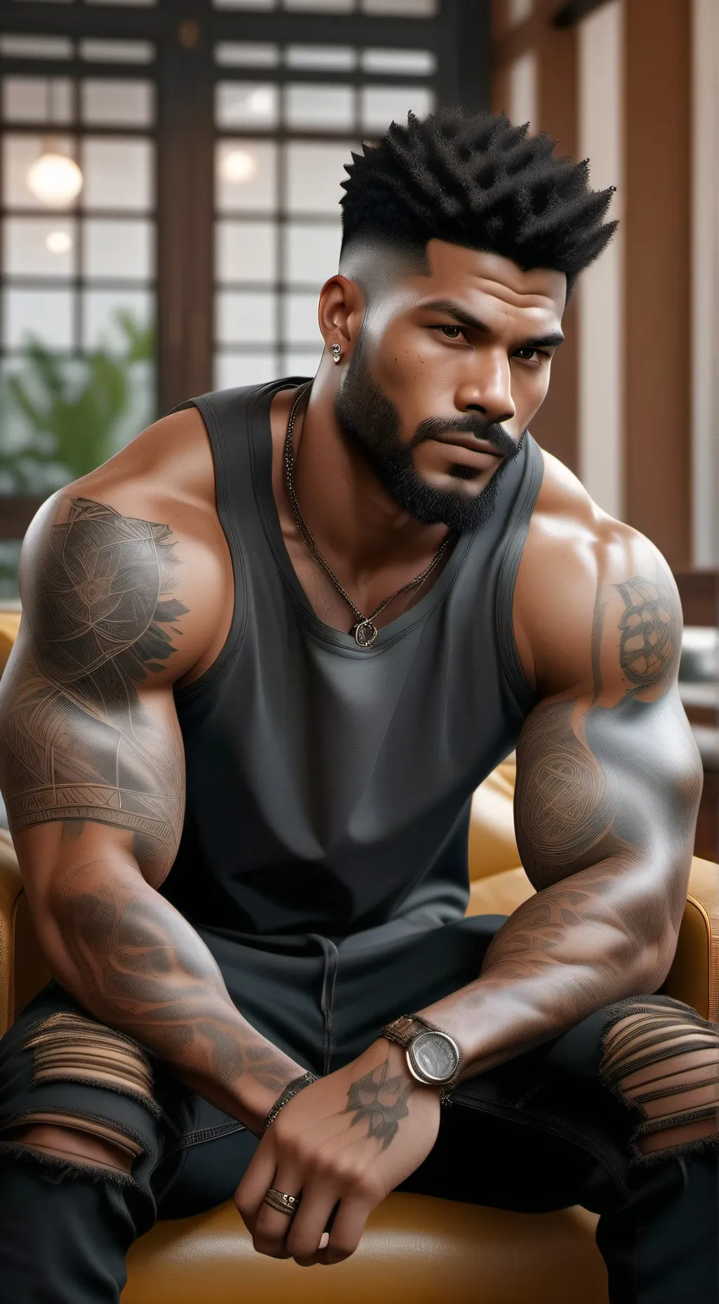 ai character: Jaden background