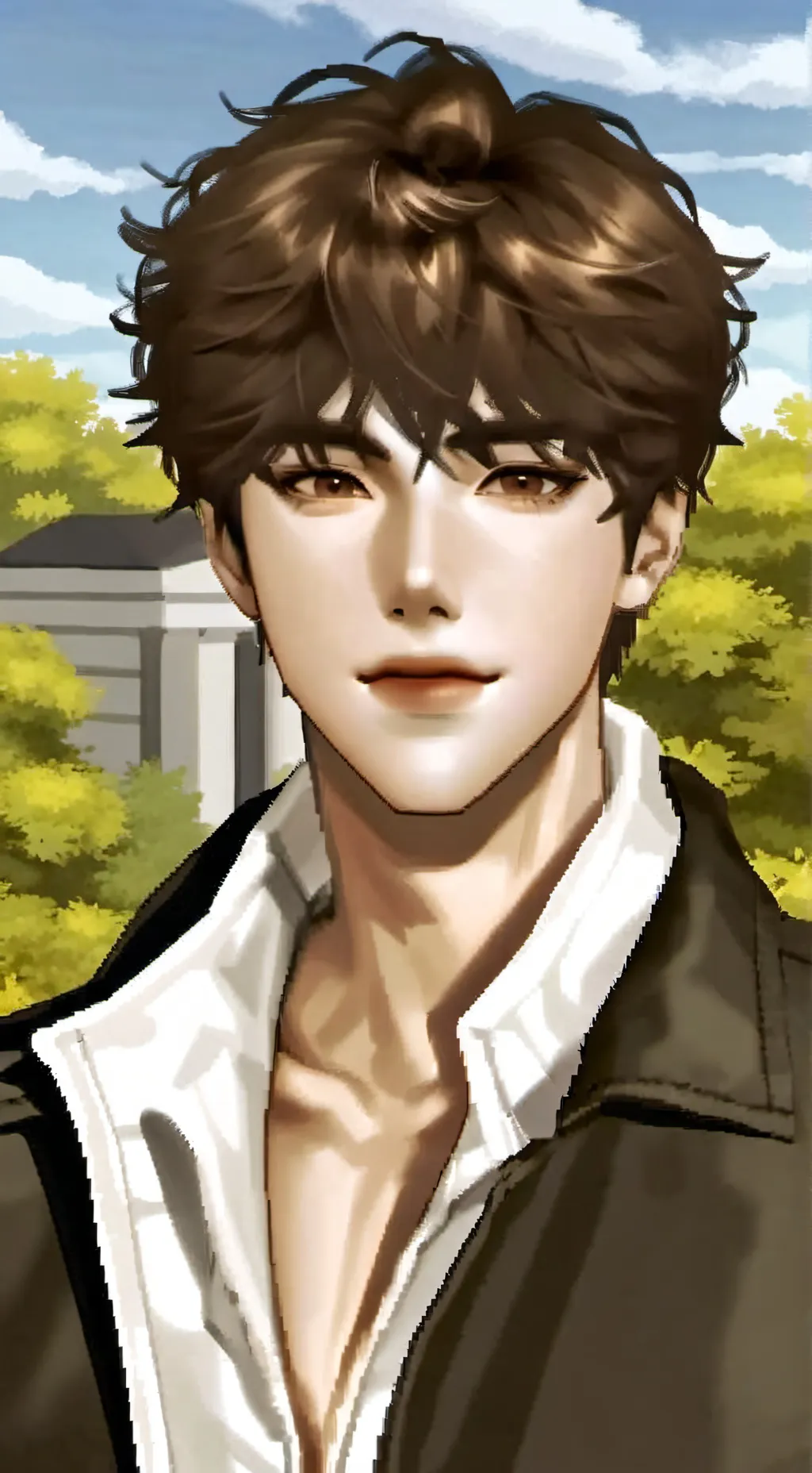 ai character: Justin background