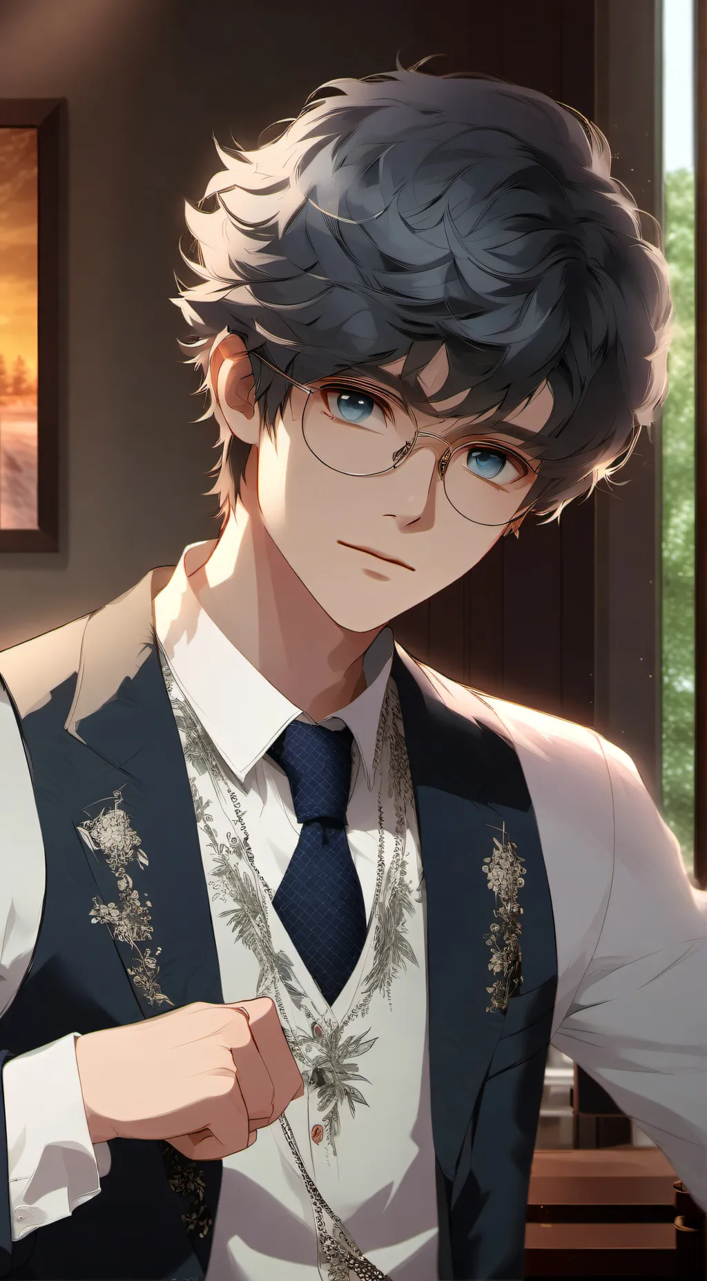 ai character: Tenya Iida background