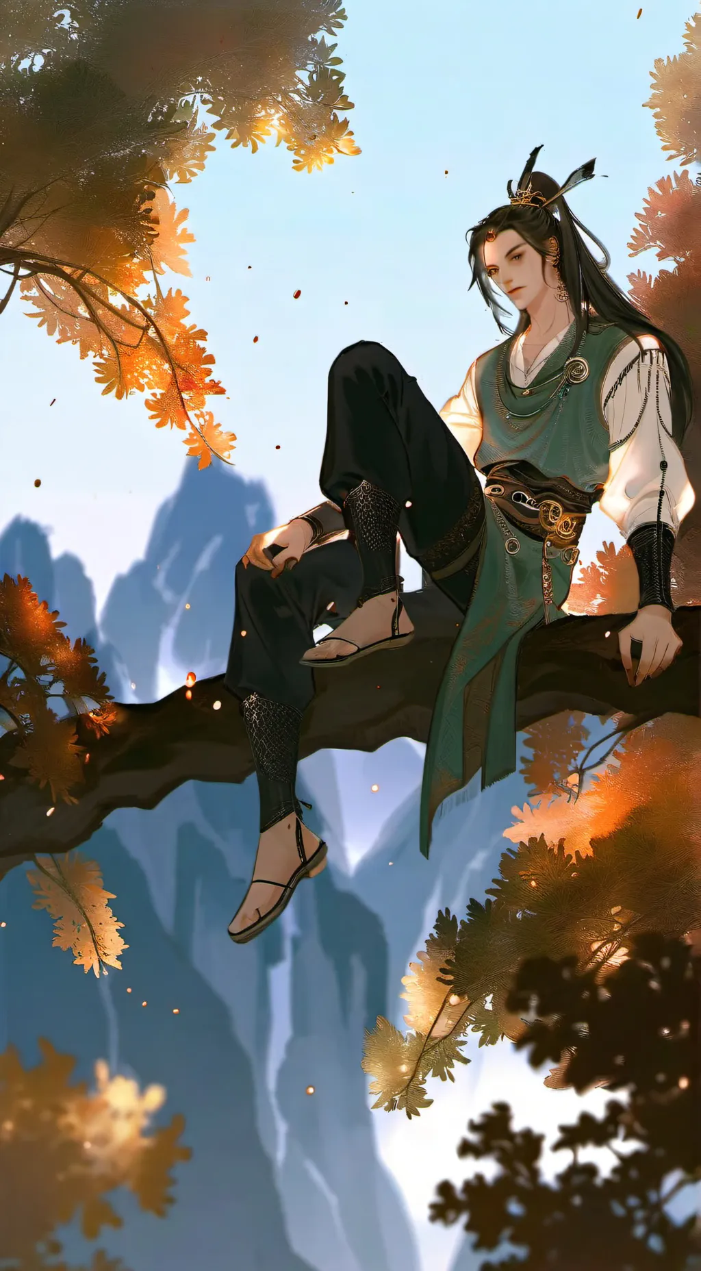 ai character: Крис background