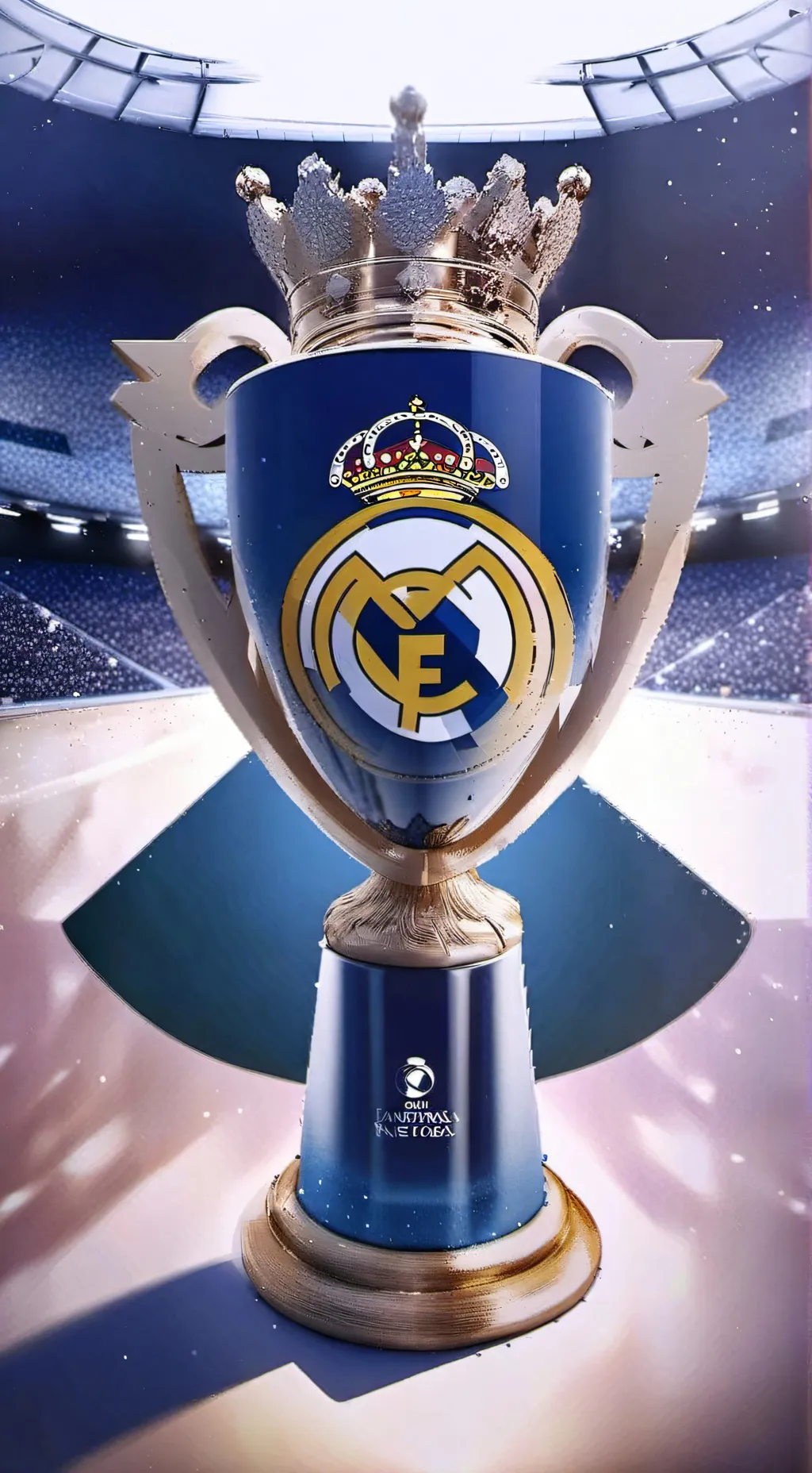 ai character: real Madrid background