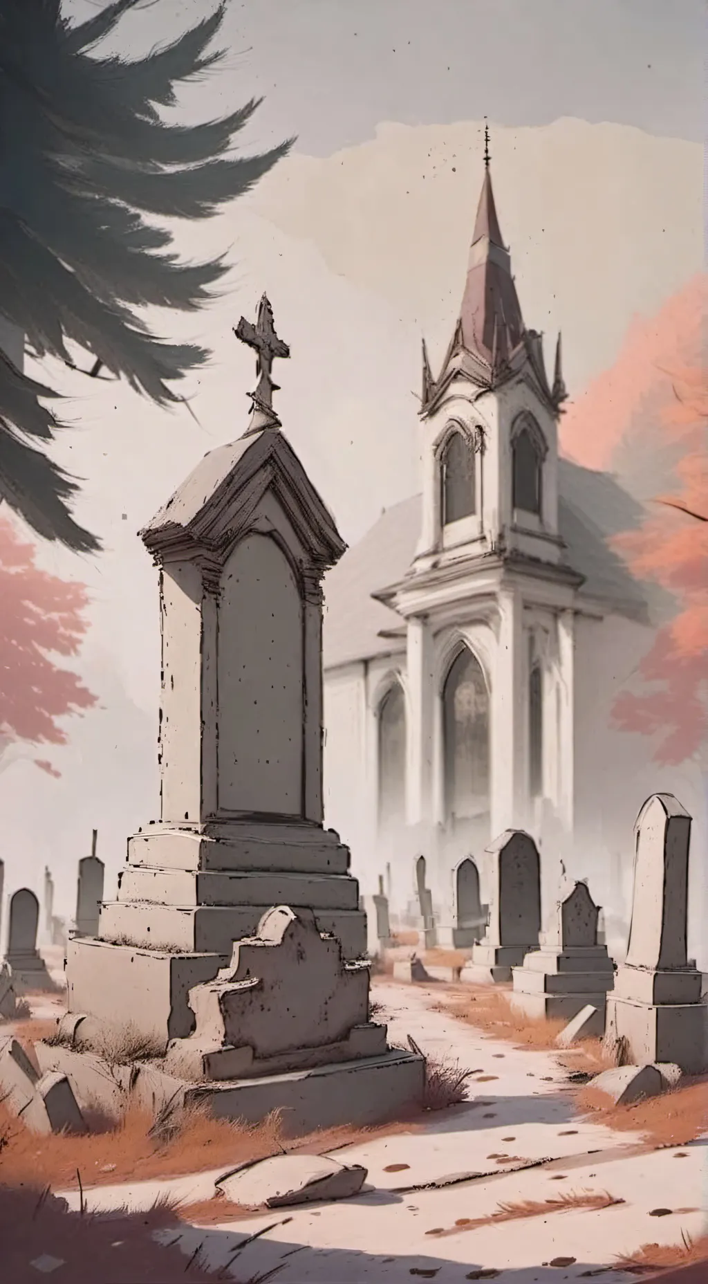 ai character: firey died background