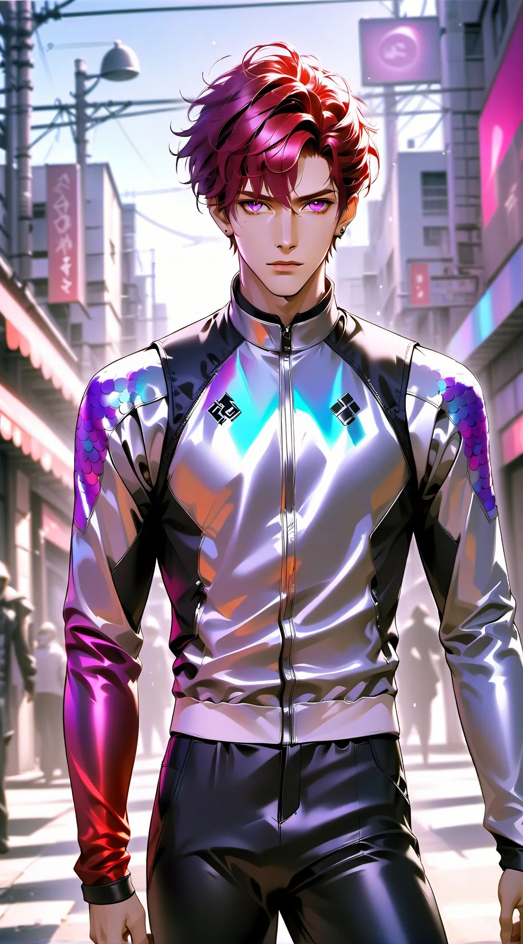 ai character: Riven 💓 background