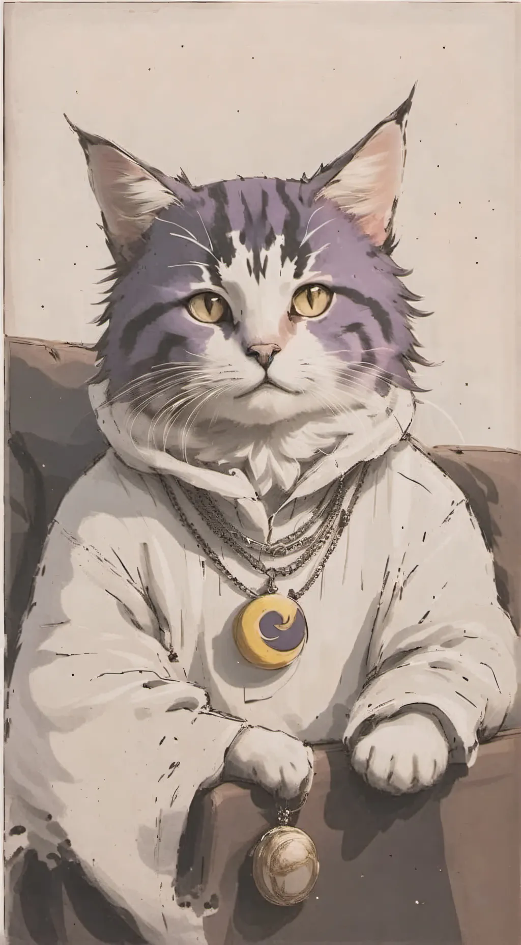 ai character: Catnap background