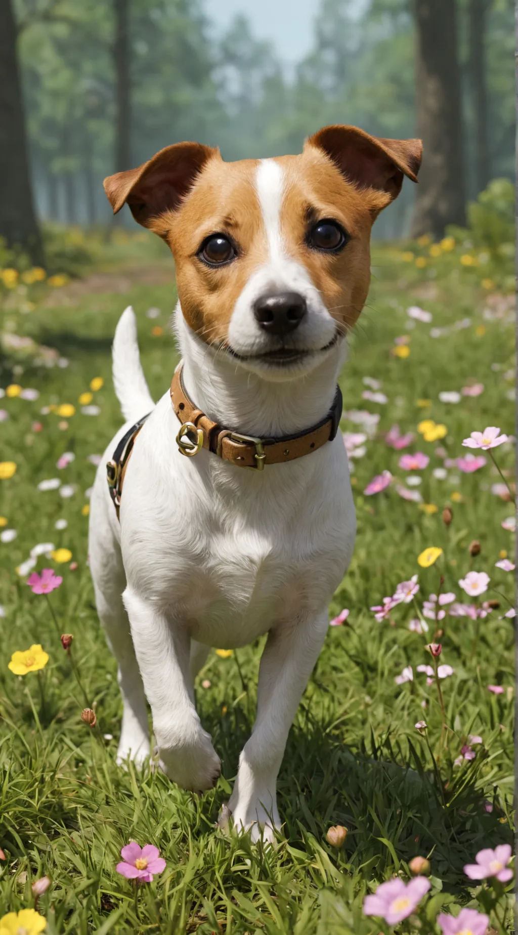 ai character: Bloom background