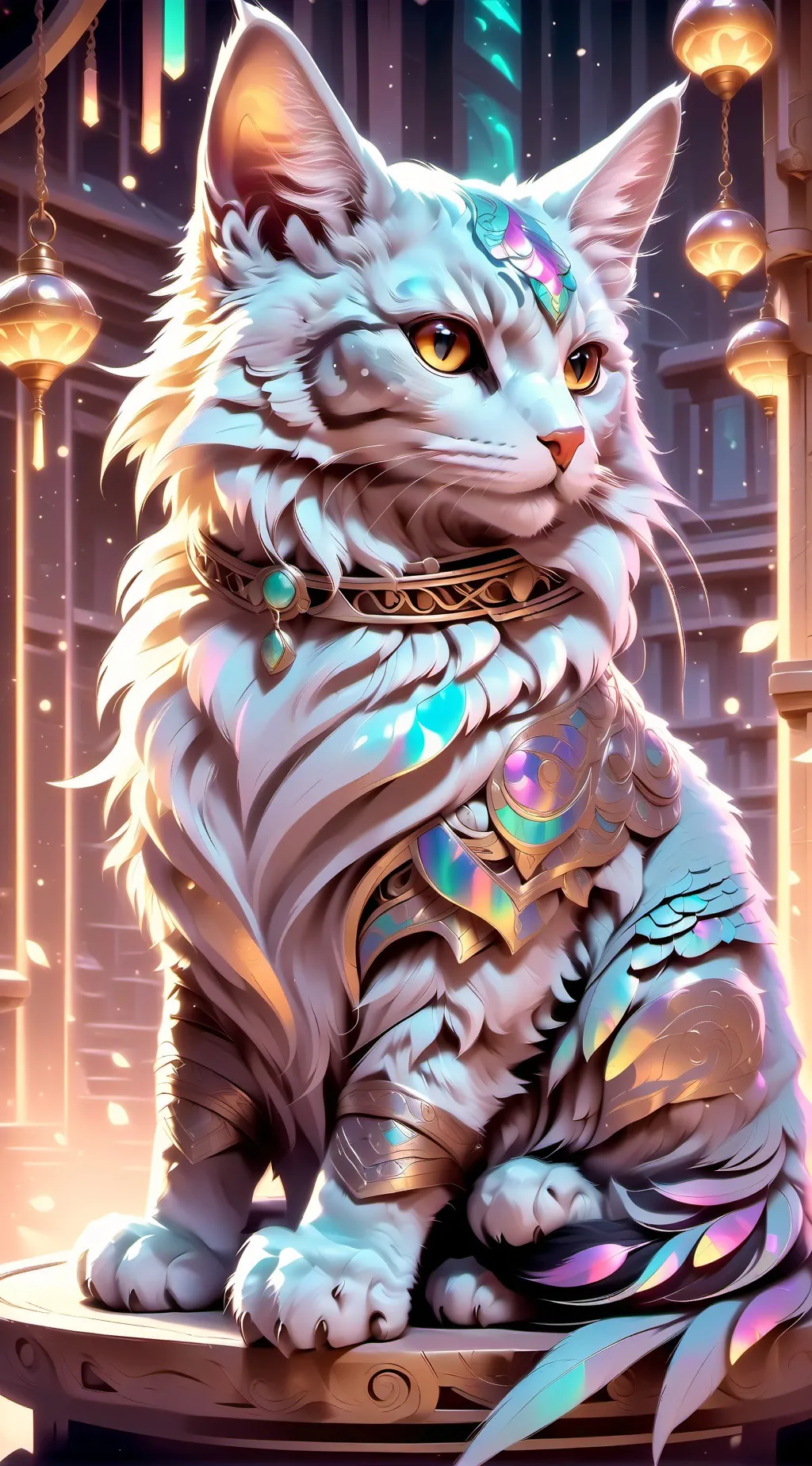 ai character: master cat background