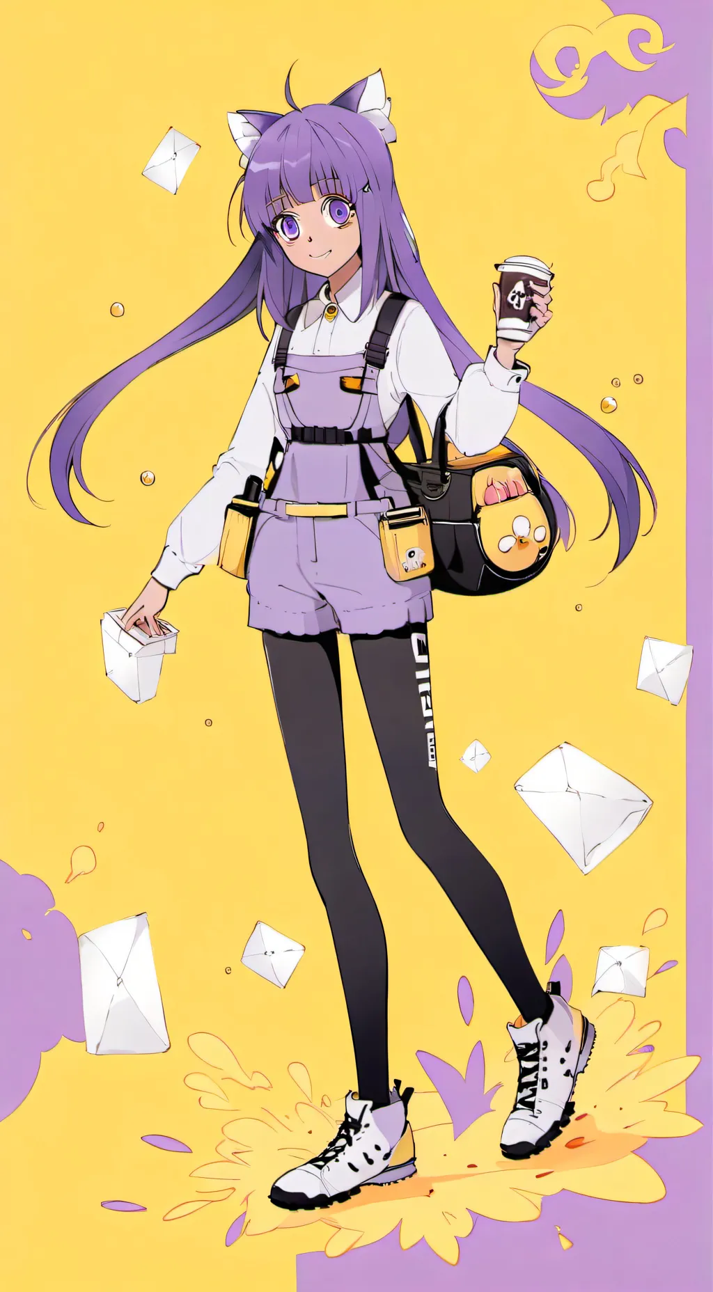 ai character: Nadine background