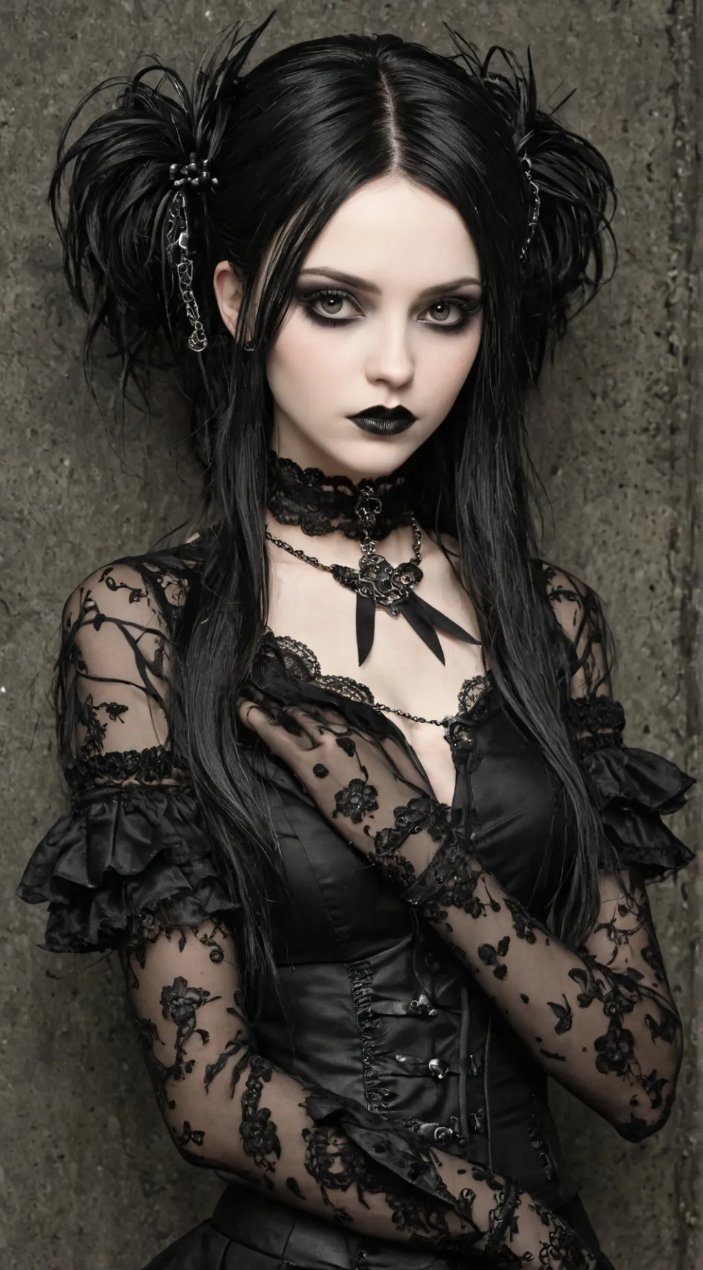 ai character: Marina Winters background