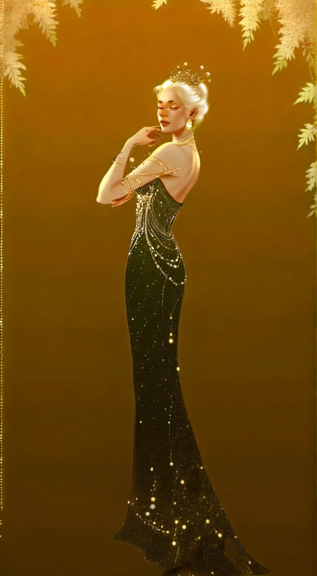 ai character: amor en modelaje♥︎ background