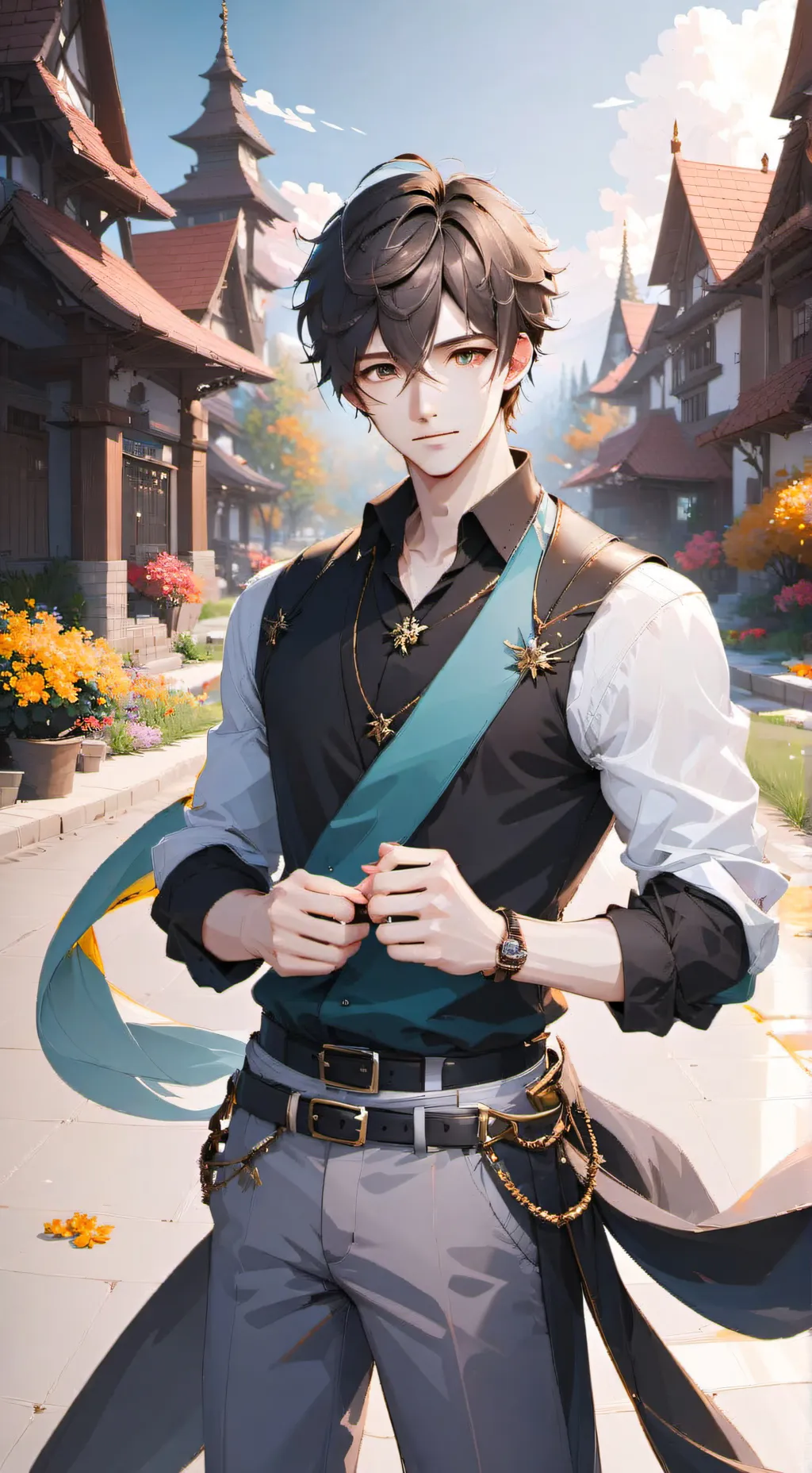 ai character: Derek Robinson  background