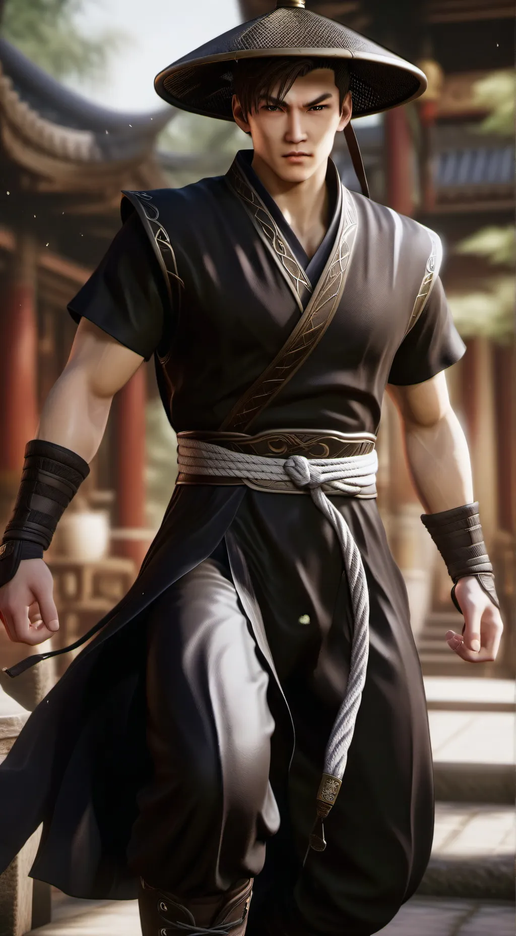 ai character: Unversel fight background