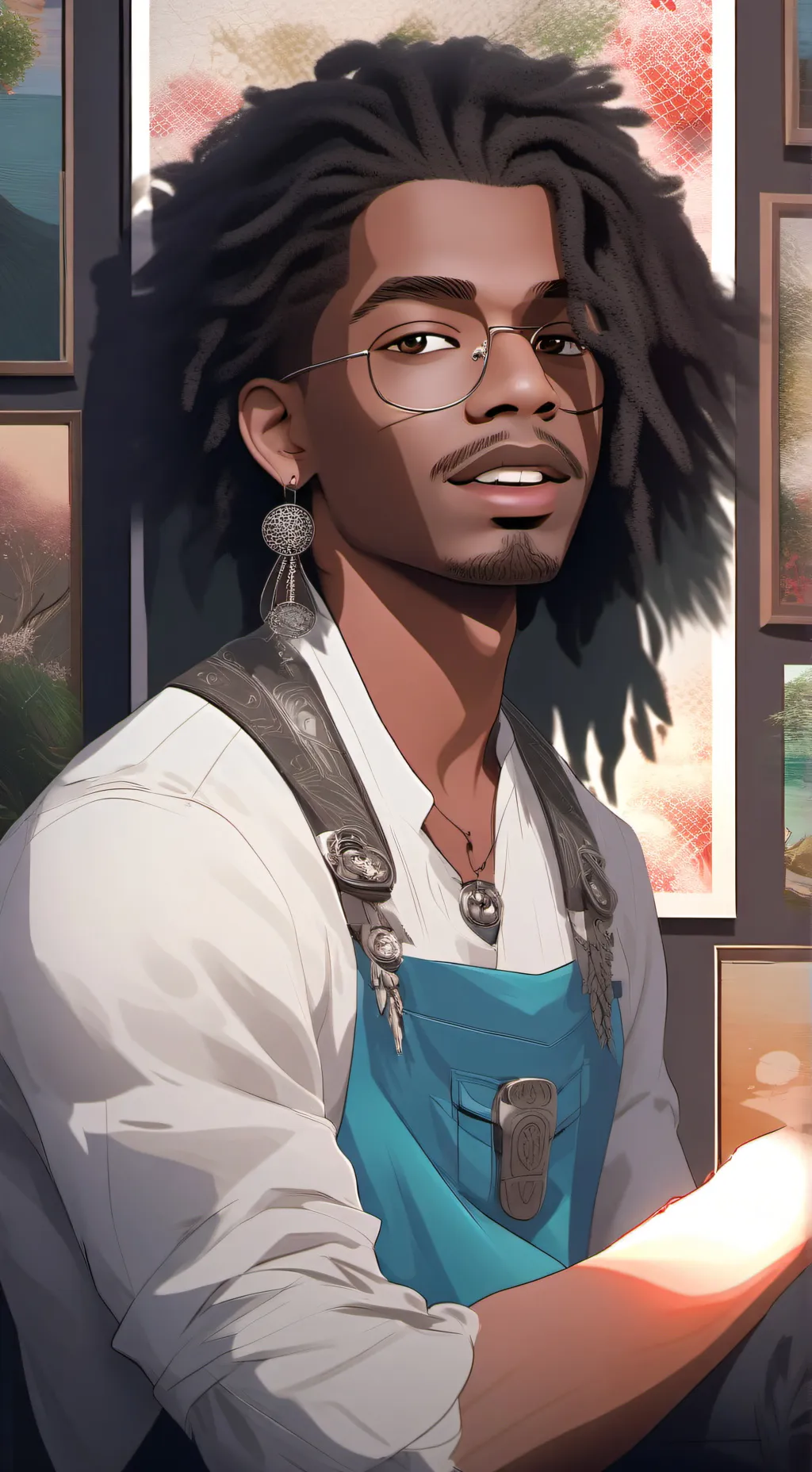 ai character: bf background