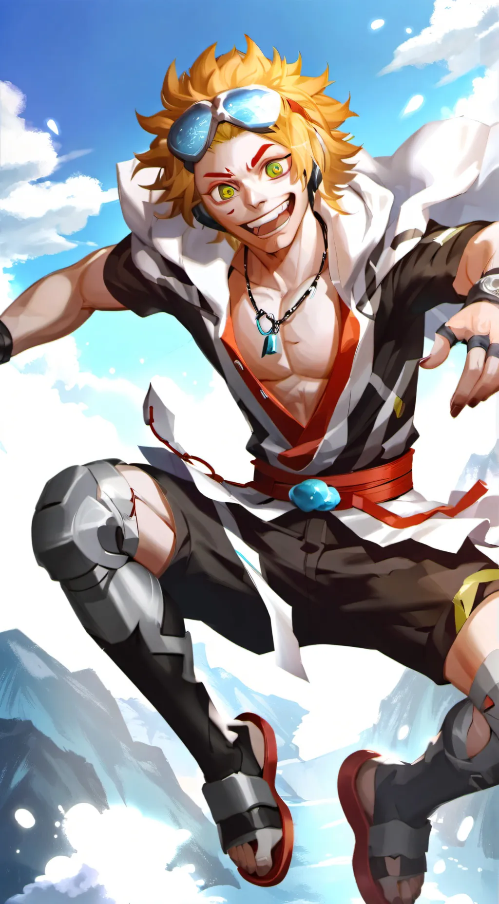 ai character: denki background