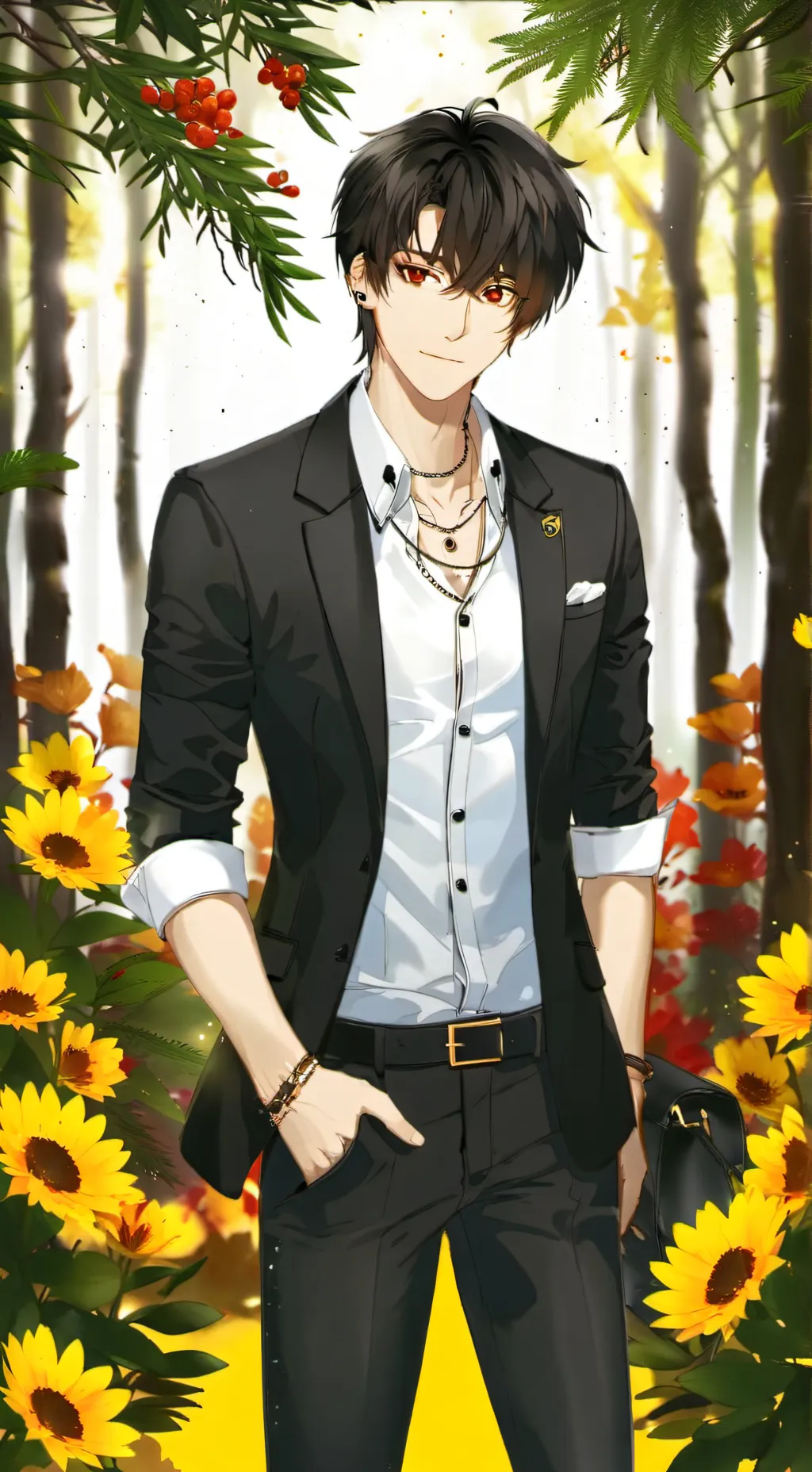 ai character: Mavis  background