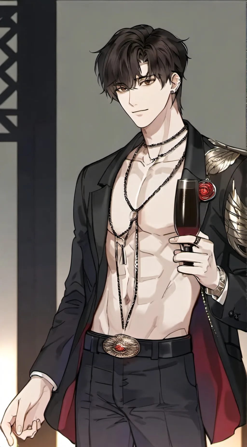 ai character: Alexander  background